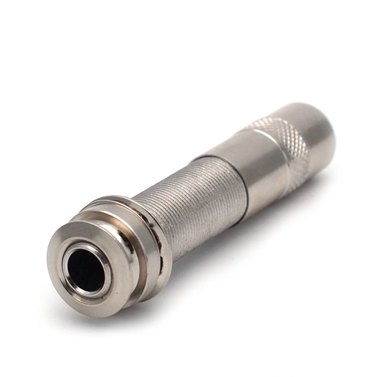SAPHUE Brass Electric Guitar Bass 1/4Inch Barrel Jack 44.5x16cm Cylinder Input/Output Mono Active Long Threaded Jack Socket Guitar Parts & Accessories - Image 4