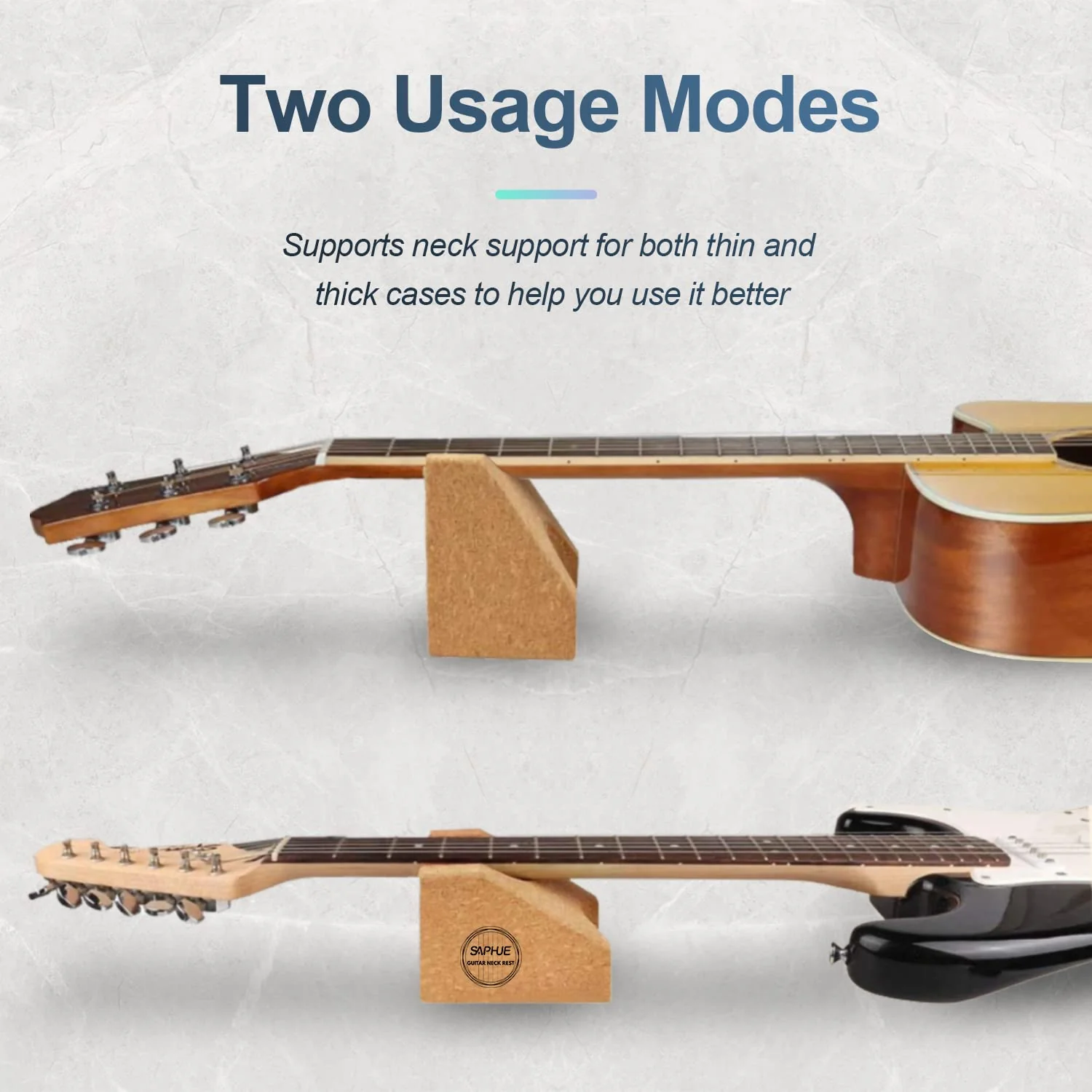 SAPHUE Guitar Neck Rest,Guitar Neck Cradle Support Pillow String Instrument Luthier Tool,Guitar Accessories Tool Kit for Repair - Image 3