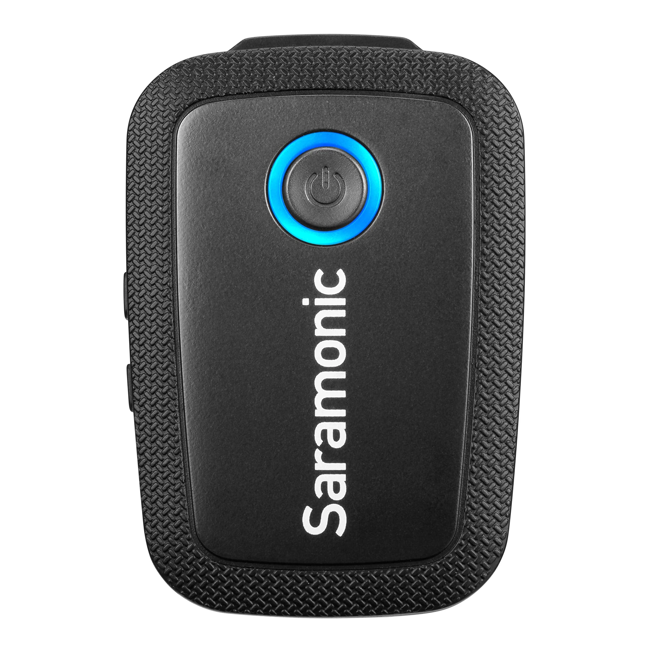 Saramonic 2.4 GHz Wireless Clip-On Transmitter w/Built-in Microphone & Lav for Blink 500 Receivers (BLINK500TX), Black - Image 2