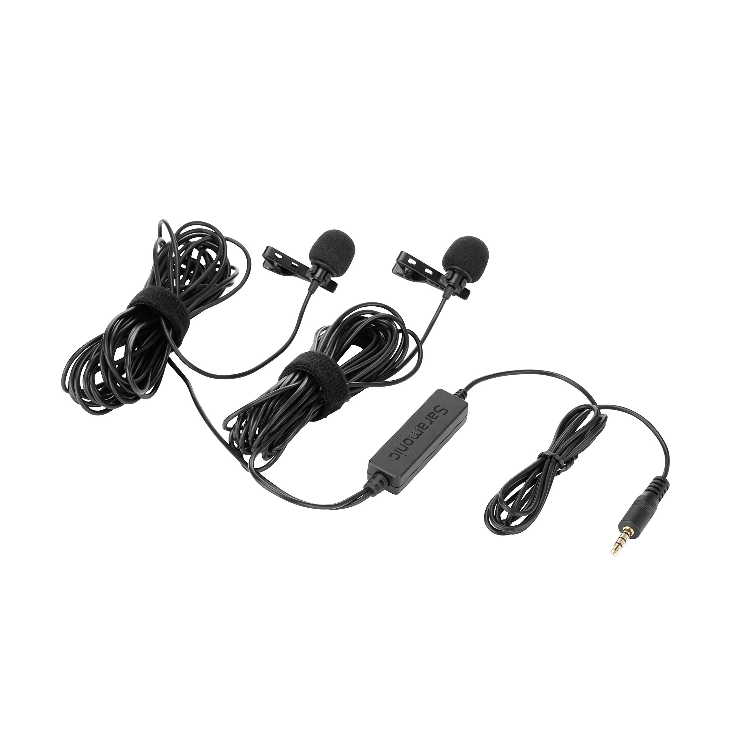 Saramonic Lavmicro 2M Dual Lavalier Mics (LAVMICRO2M) 2x Lavalier