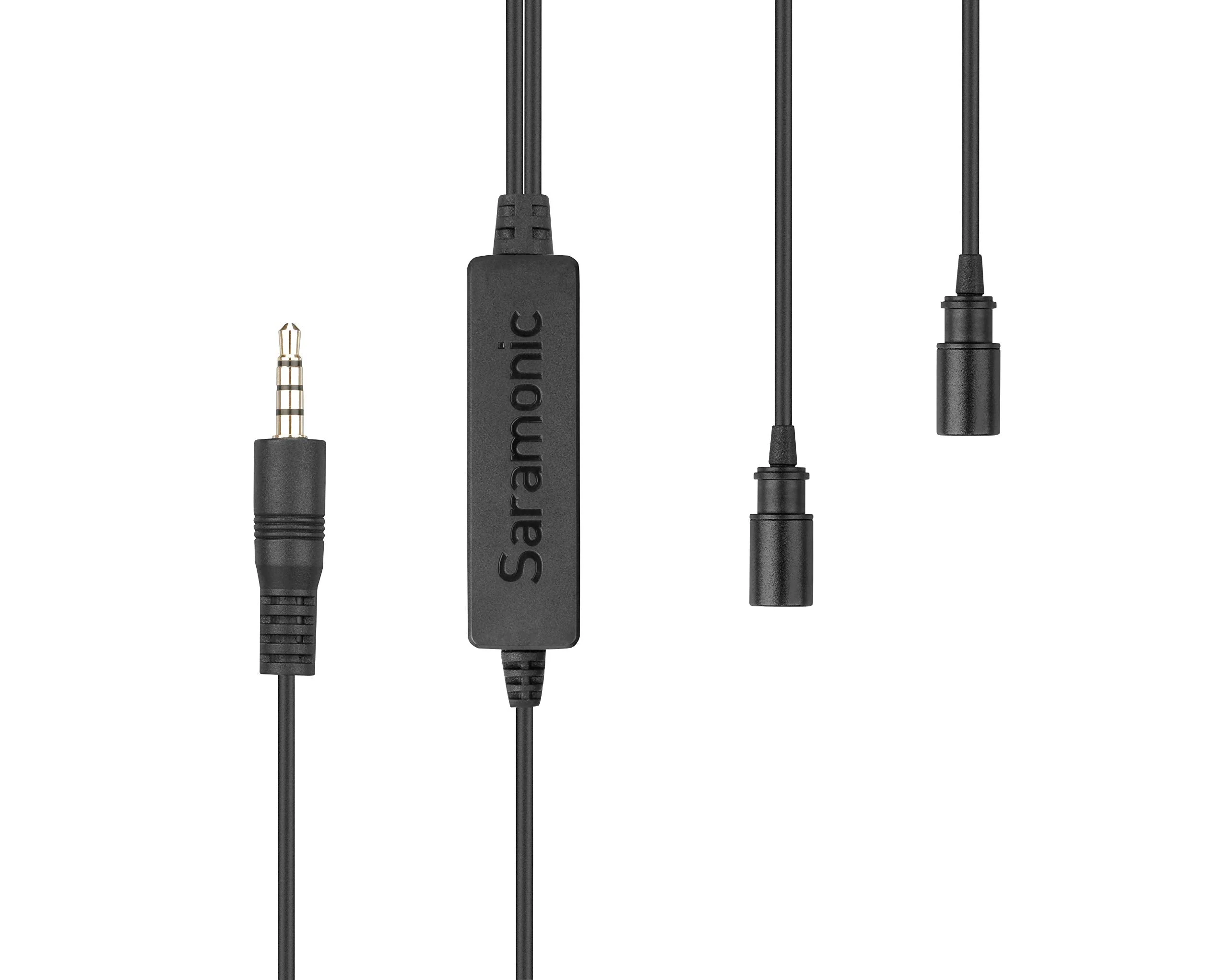 Saramonic Lavmicro 2M Dual Lavalier Mics (LAVMICRO2M) 2x Lavalier - Image 3