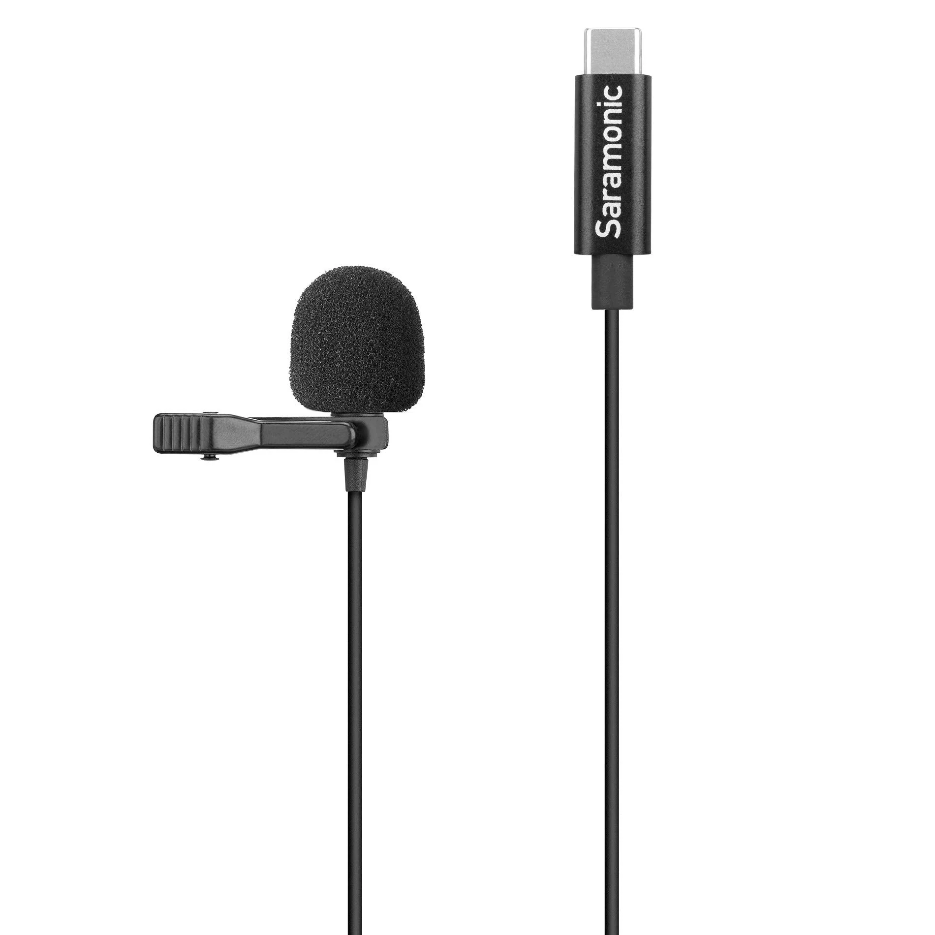 Saramonic LavMicro U3A USB-C Lavalier Microphone for iPhone 15, Android, new iPad, Computers & more with 6.6' Cable & 90˚ Adapter for Vlogging, Interviews, YouTube, TikTok, Live Streaming USB-C - 6.6' - Image 6