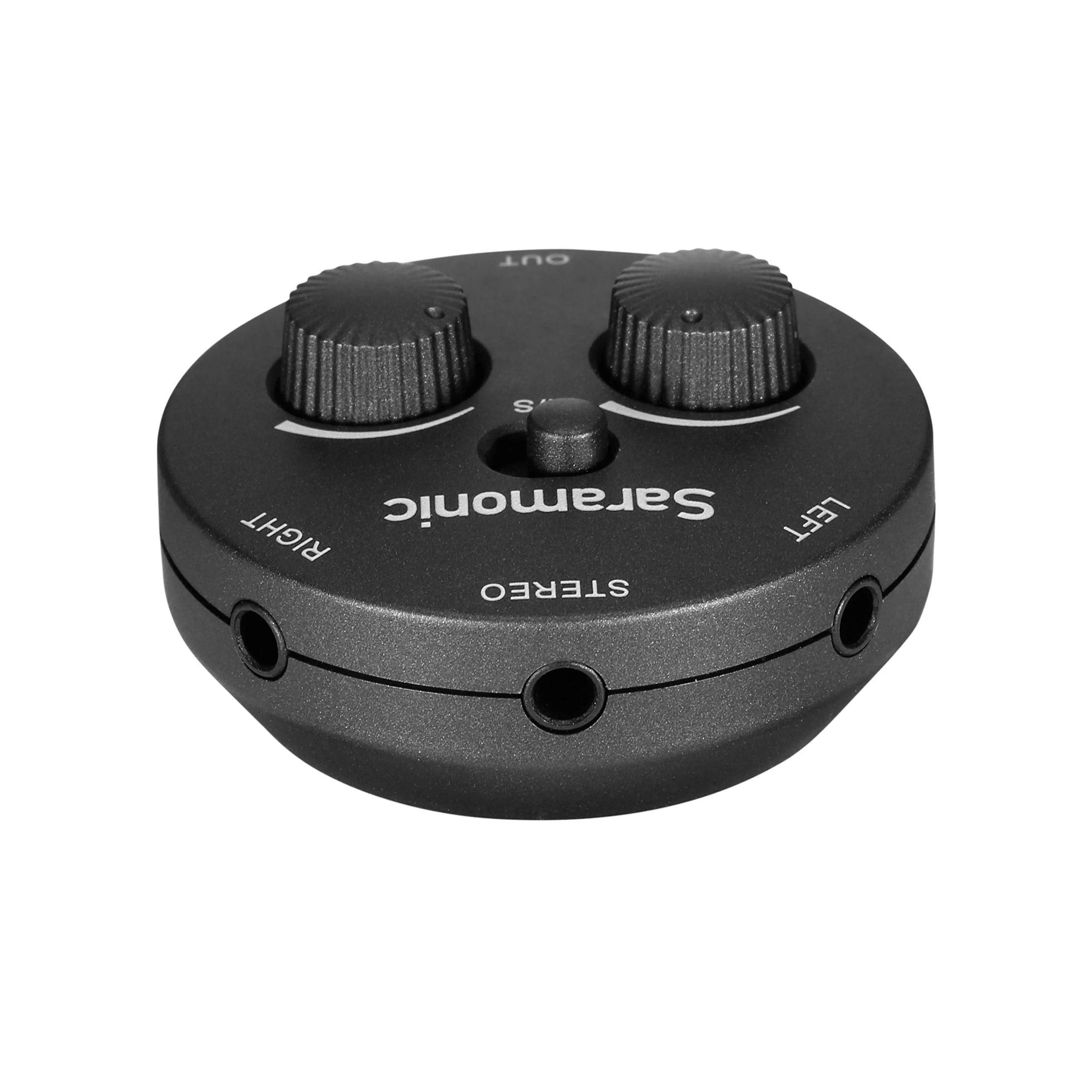 Saramonic Miniature 2-Channel 3.5mm Microphone & Audio Mixer with TRS & TRRS Output Cables for Cameras, Smartphones, Computers & More (AX1) - Image 3