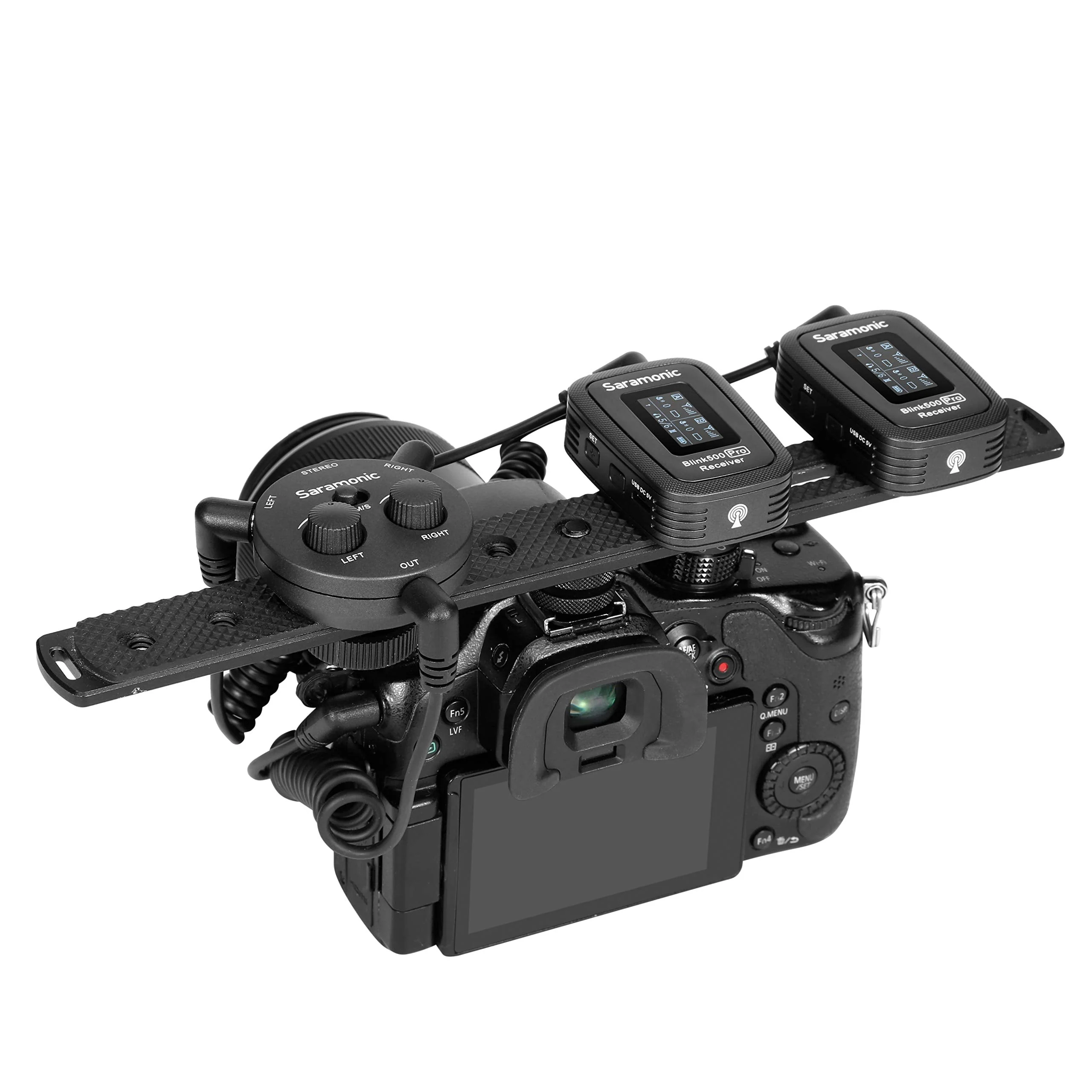 Saramonic Miniature 2-Channel 3.5mm Microphone & Audio Mixer with TRS & TRRS Output Cables for Cameras, Smartphones, Computers & More (AX1) - Image 6