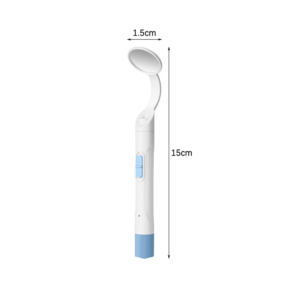 Sarini 2 Piece Dental Mirror with Light - USB Mouth Mirror with Direct-to-Use Anti-Fog Technology, Ideal for Doctors and Home Use - Image 7