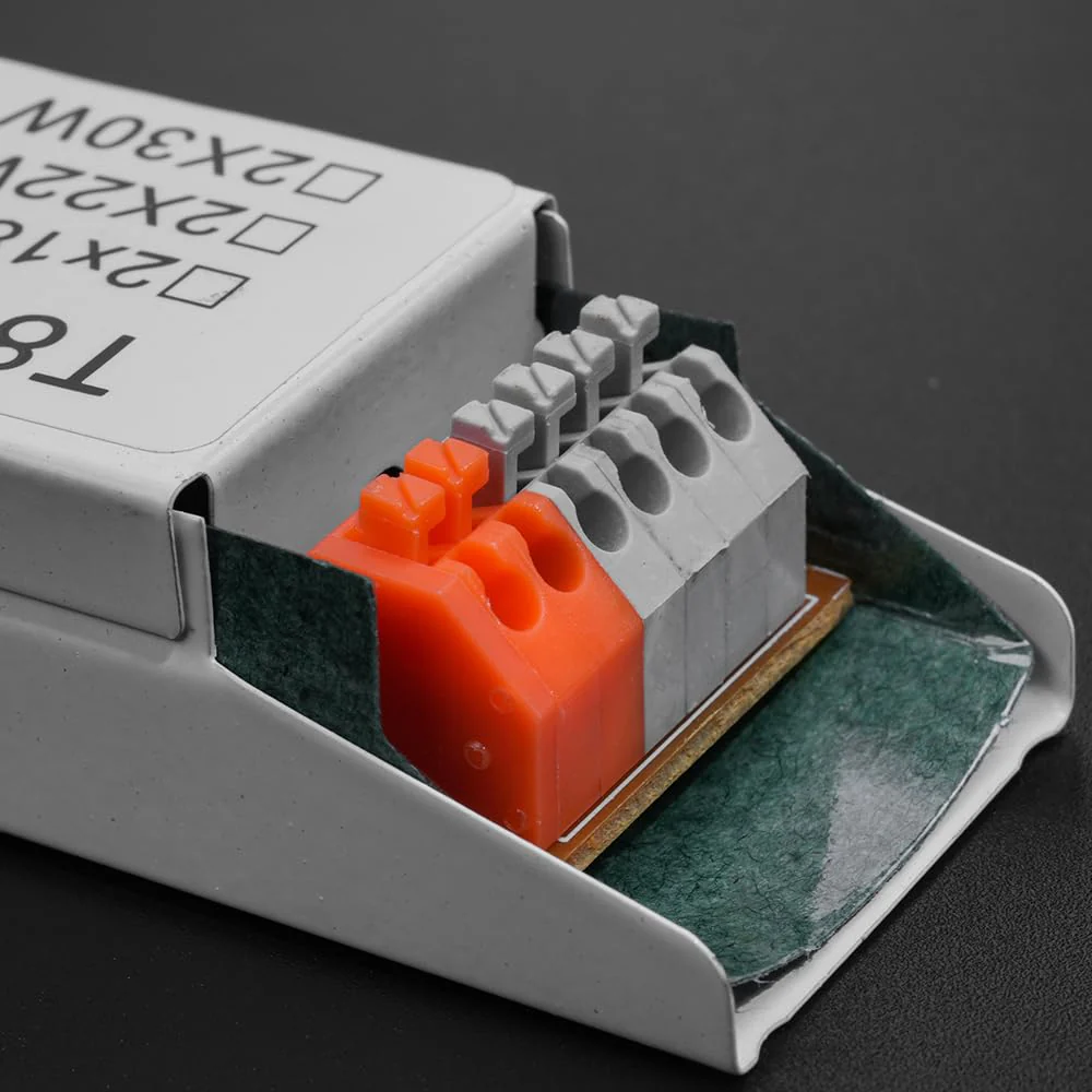 Sarini T8 220-240V AC 2 x 18W Wide Voltage Ballast for Fluorescent Lamps - Image 5