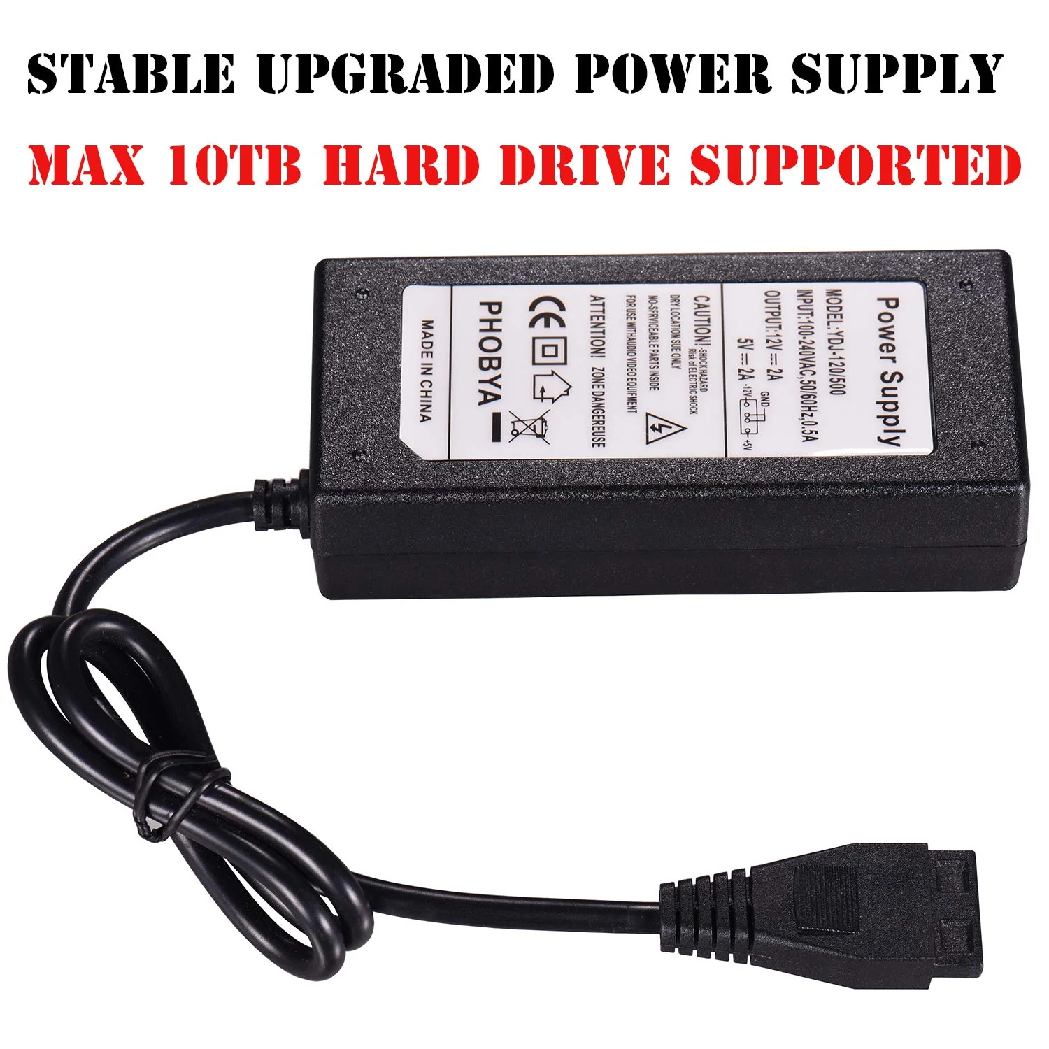 SATA/PATA/IDE Hard Drive to USB 2.0 Adapter Converter Cable for 2.5" 3.5" Hard Disk HDD SSD with External AC Power Supply, Compatible with All Computer System PC Desktop Laptop - Image 4