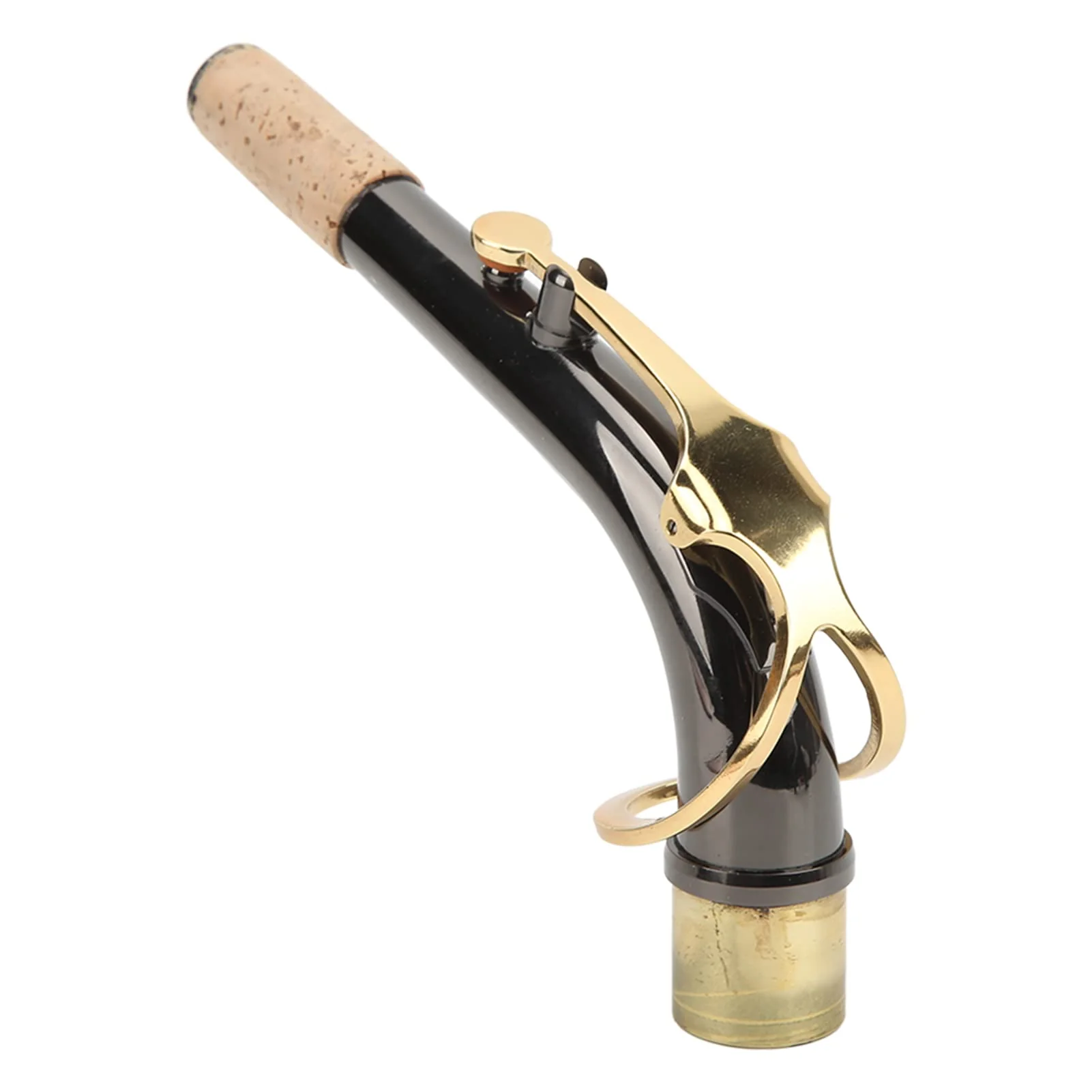 Sax Bend Neck Metal Cork Saxophones Accessory Black Plated for Alto Saxophone - Image 9