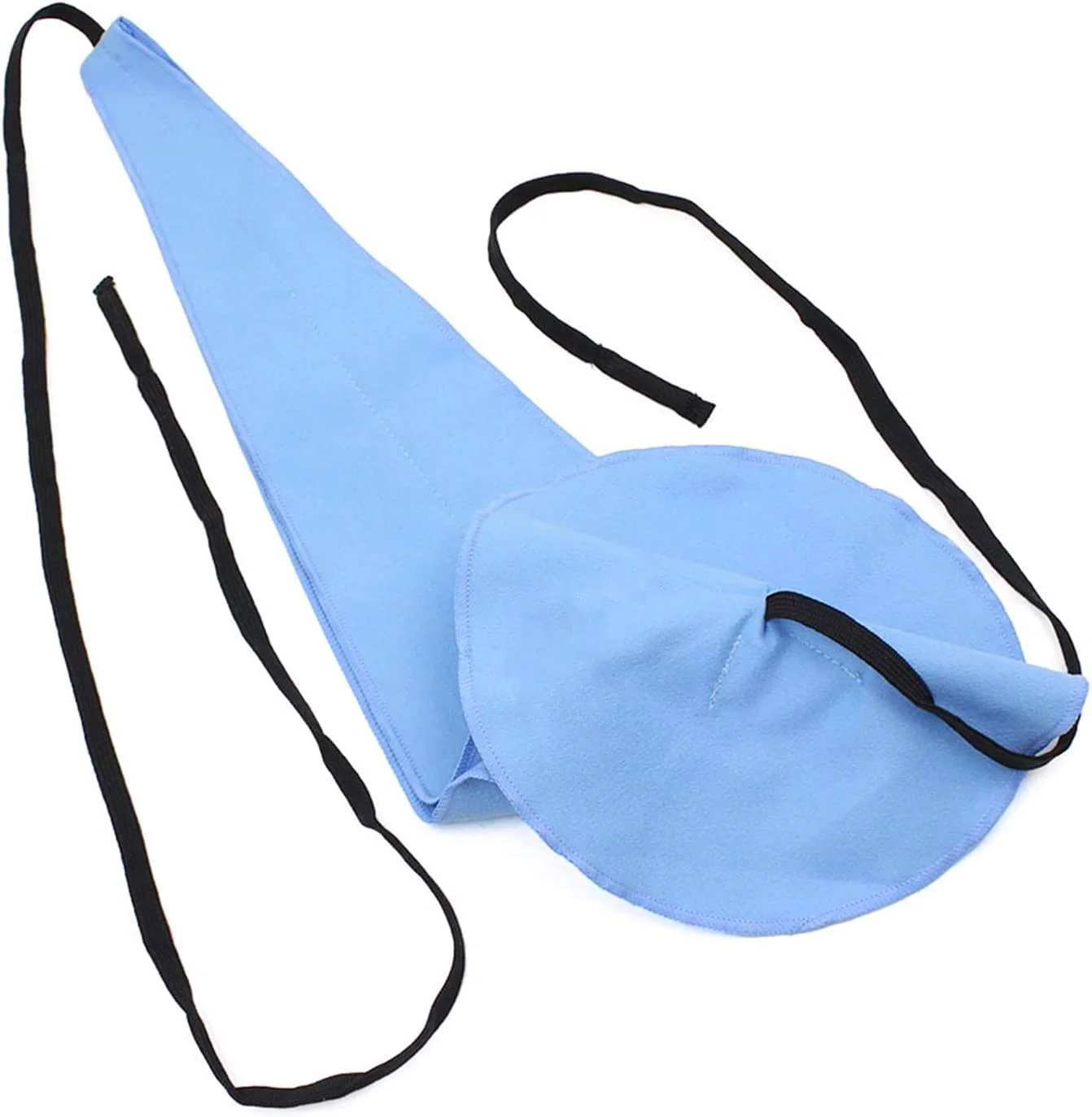 Sax Saxophone Cleaning Cloth Saxophone Cleaner Swab for Body Pull Through Tube Inside Clean Microfiber Material Blue - Image 2