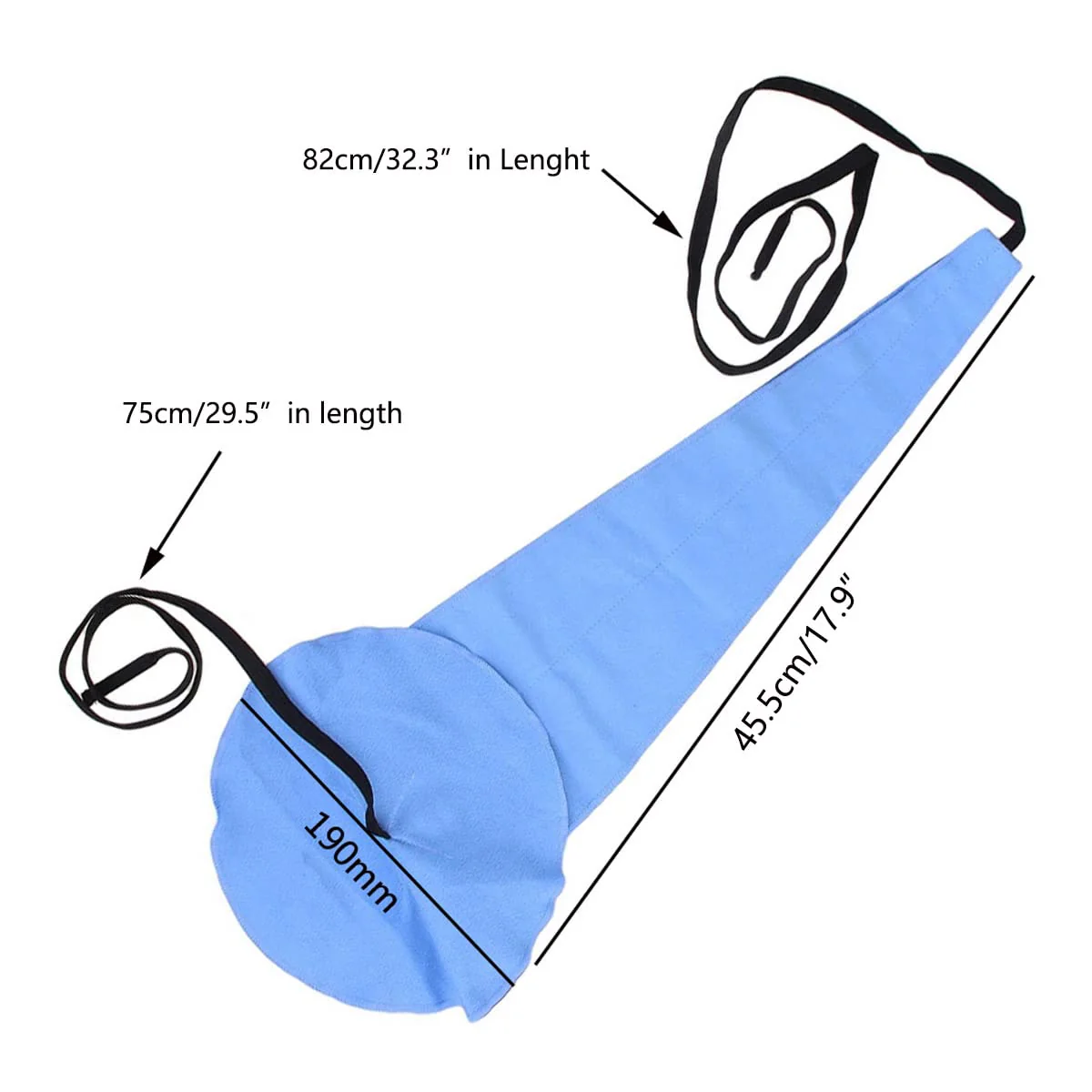 Sax Saxophone Cleaning Cloth Saxophone Cleaner Swab for Body Pull Through Tube Inside Clean Microfiber Material Blue - Image 6