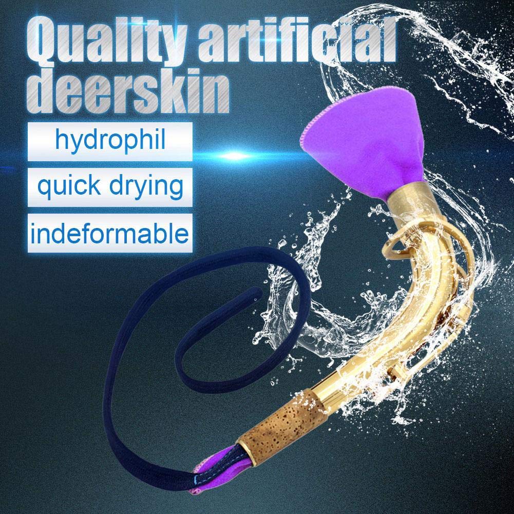 Saxophone Clarinet Cleaning Swab Sax Saxophone Clarinet Cleaning Cloth Saxophone Cleaning Kit, Clarinet Swab Cleaner Inside Tube Cleaning Cloth for Flute Oboe Clarinet Saxophone - Image 3