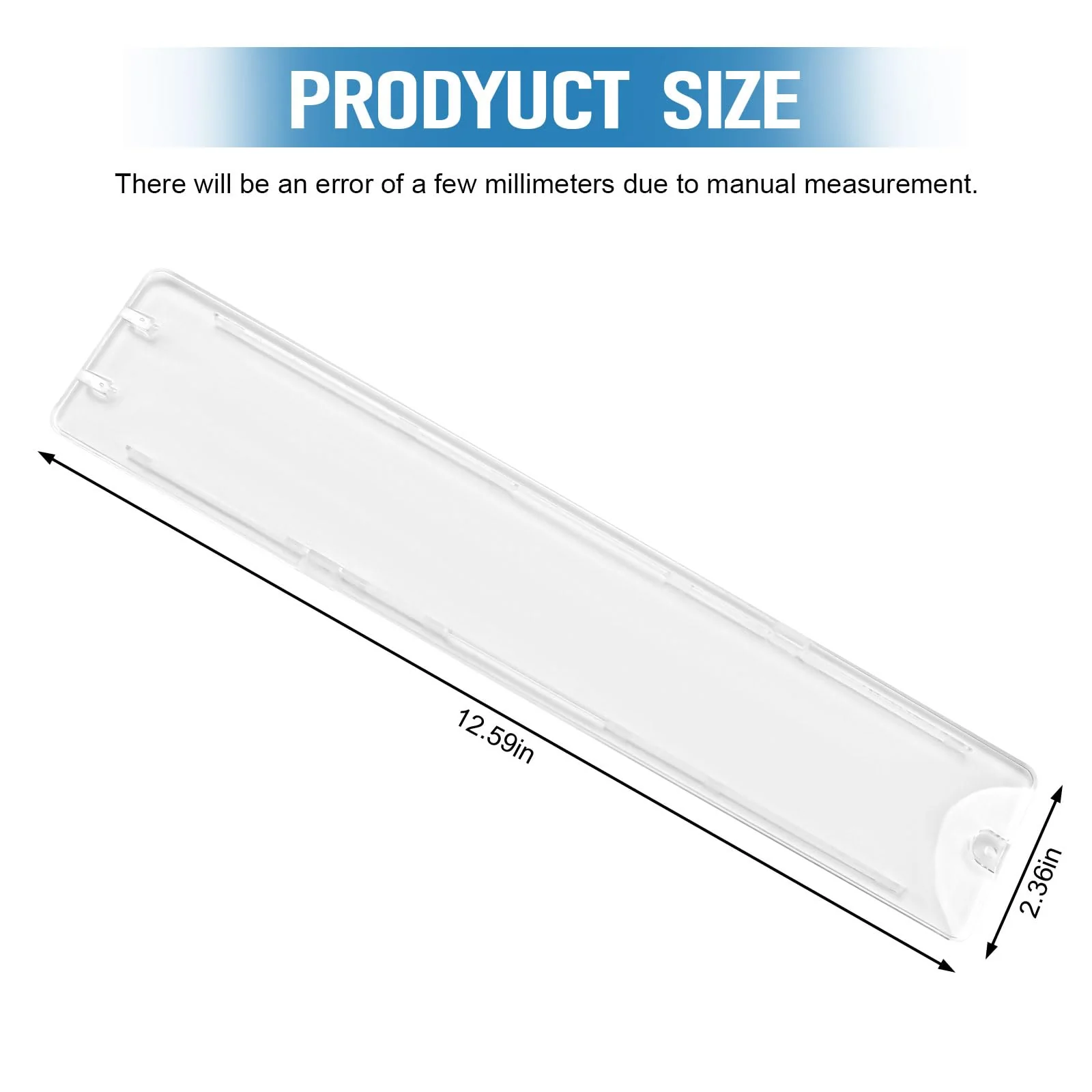 SB03294757 Range Hood Light Lens Cover Replacement for Broan Range Hood Parts RME50000 PM250 - Image 7