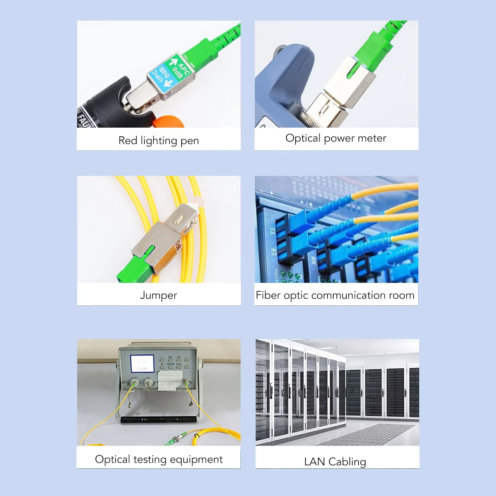 SC Female to SC UPC Male Adapter Singlemode 1200 Nm to 1600 Nm Fibre Optic Adapter SC to SC UPC - Image 7