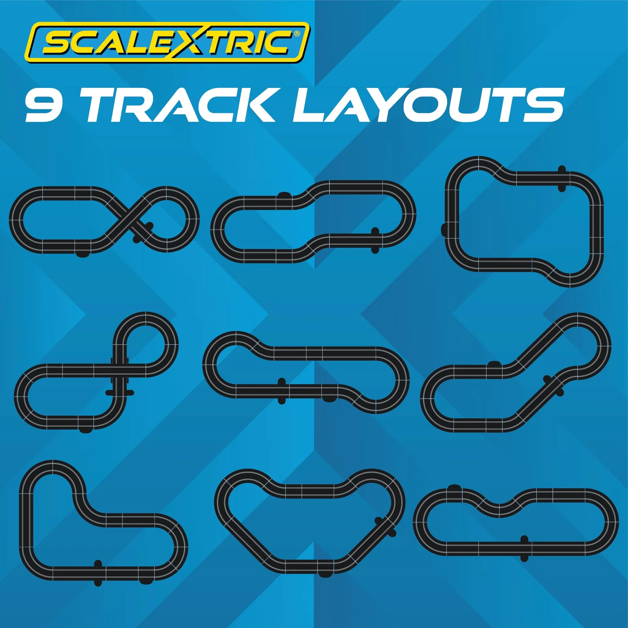 Scalextric Analog Converter Half Straight from Classic to Standard Sport Track Pieces x 2 1:32 Analog Slot Car Race Track Accessory C8222 Analog Converter from Classic to Standard Sport Track - Image 4
