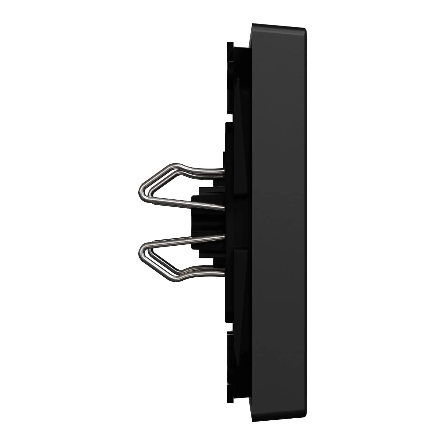 Schneider Electric Merten Rocker Switch for Series Switch, System M, Matte Black, Item Number MEG3300-0403 Ocean Plastic Wippe 1-fach - Image 3