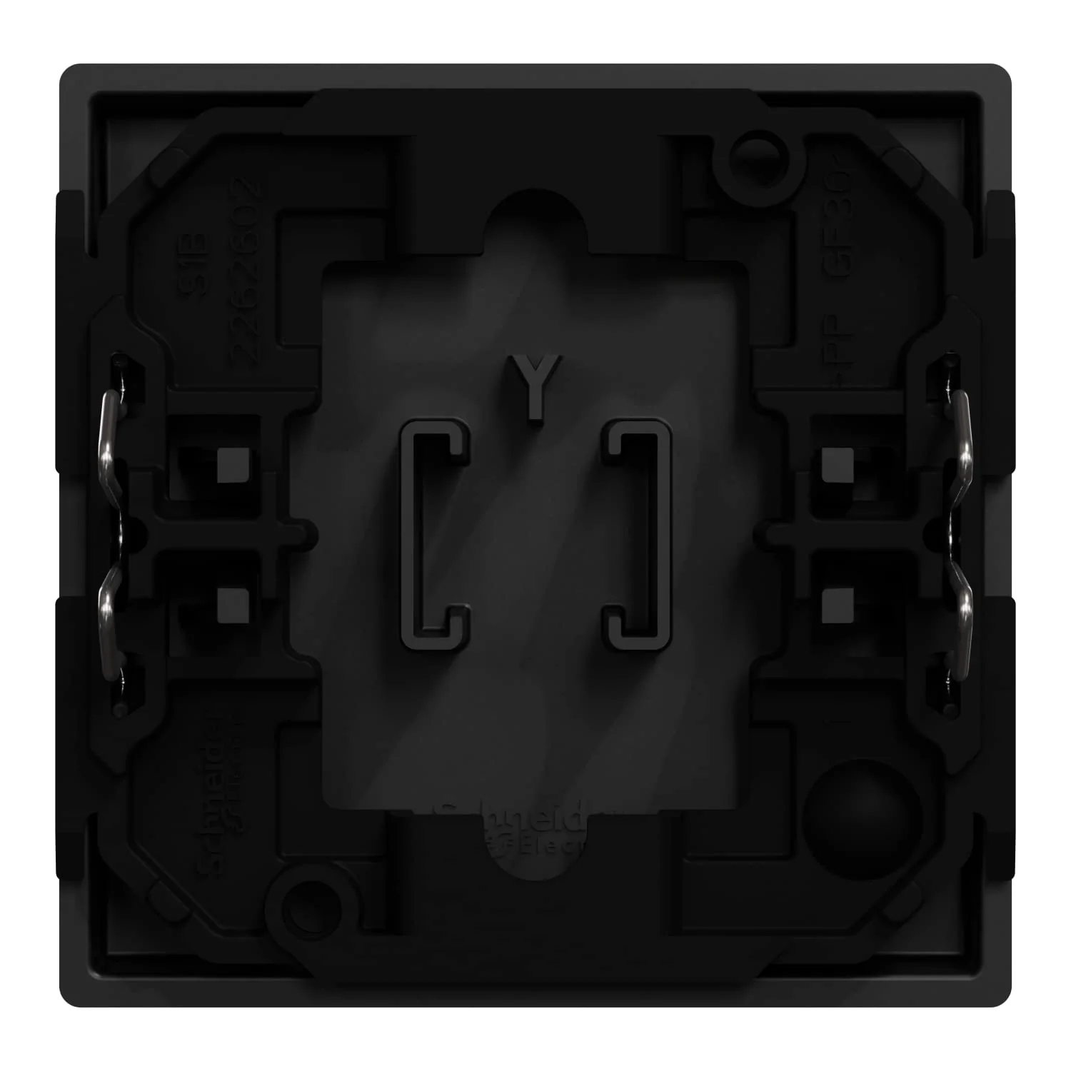 Schneider Electric Merten Rocker Switch for Series Switch, System M, Matte Black, Item Number MEG3300-0403 Ocean Plastic Wippe 1-fach - Image 4