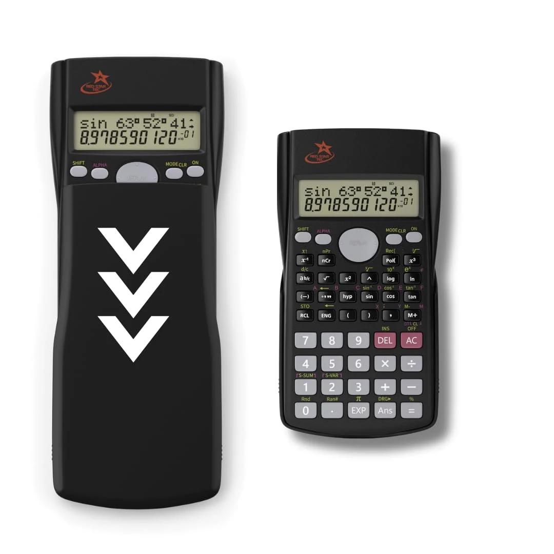 Scientific Calculator SC-216 - Junior & High School Calculator for Students Scientific Non Graphing Calculator Suitable fo SAT & General Business Use - Image 6