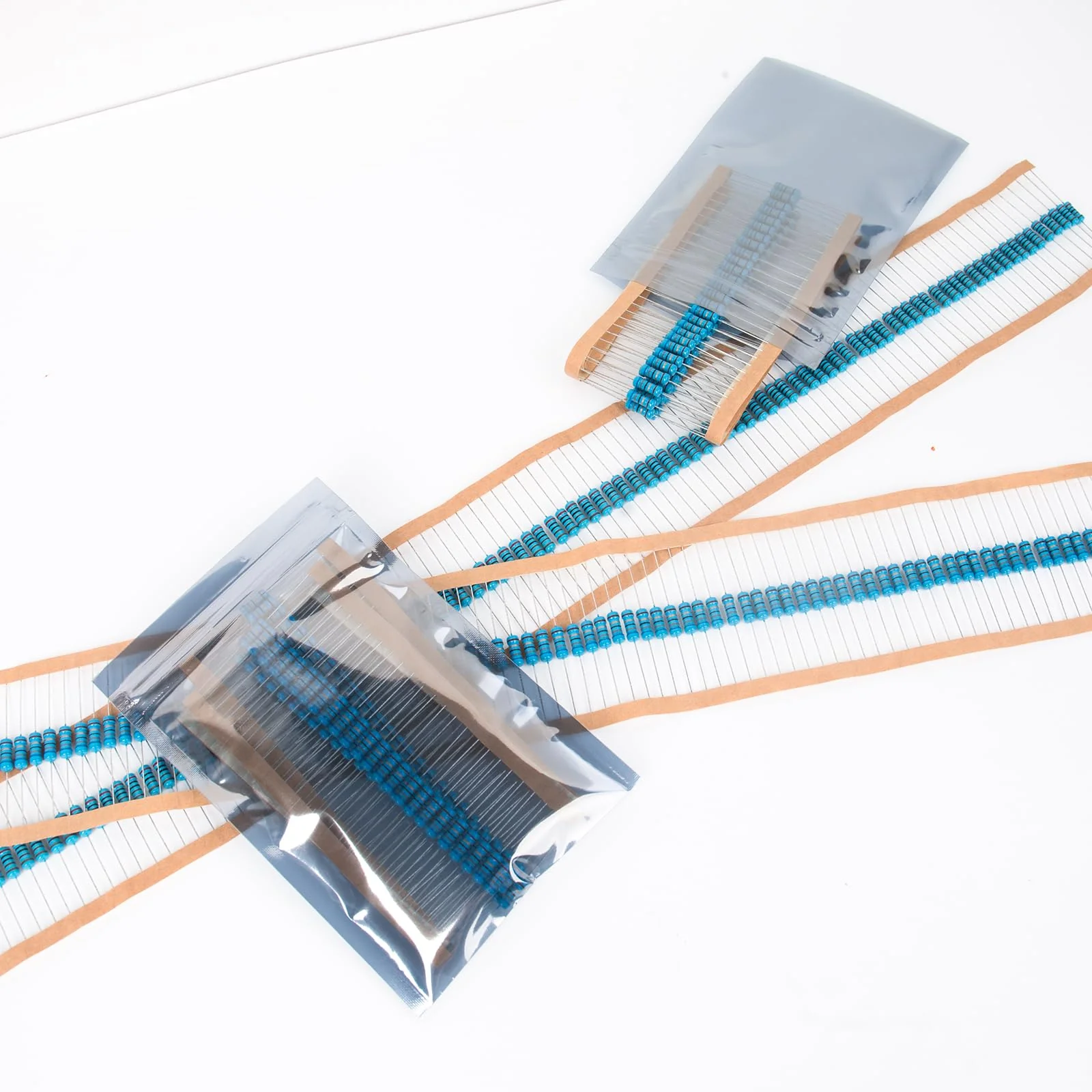 SCOOYUCK 100 pieces 100K Ω ohm resistor 1W 1% tolerance metal film resistors 100K ohm - Image 3