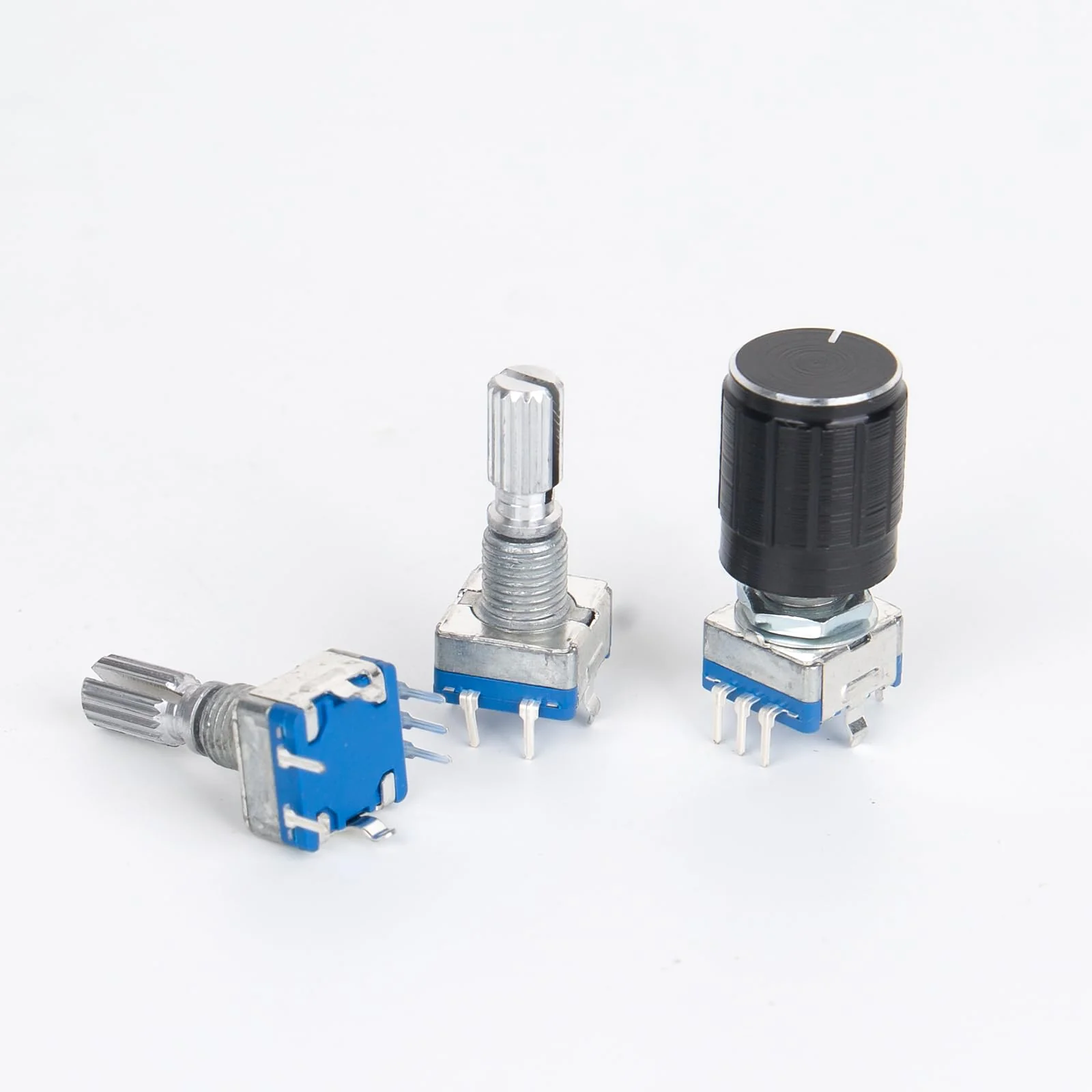 SCOOYUCK 5 pieces rotary encoder EC11 5 pin encoder module, 360 degree rotation angle sensor with push button 1 - Image 4