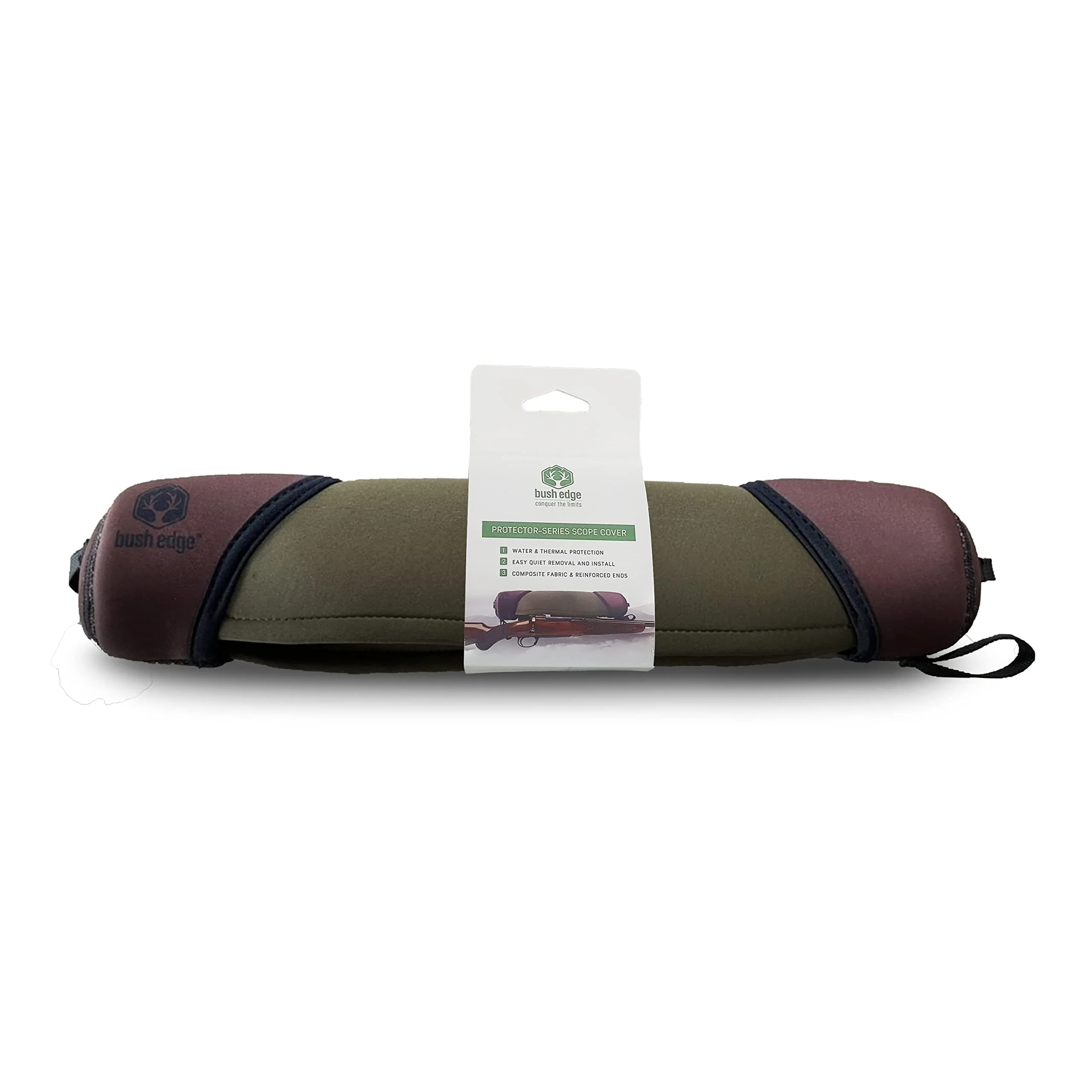 Scope Cover - Bush Edge Protector-Series | Impact Protection, Waterproof 3-Layer Neoprene, Reinforced Ends, Quick Access. Adjustable Cord for Varied Sizing MEDUIM/LARGE - Image 3