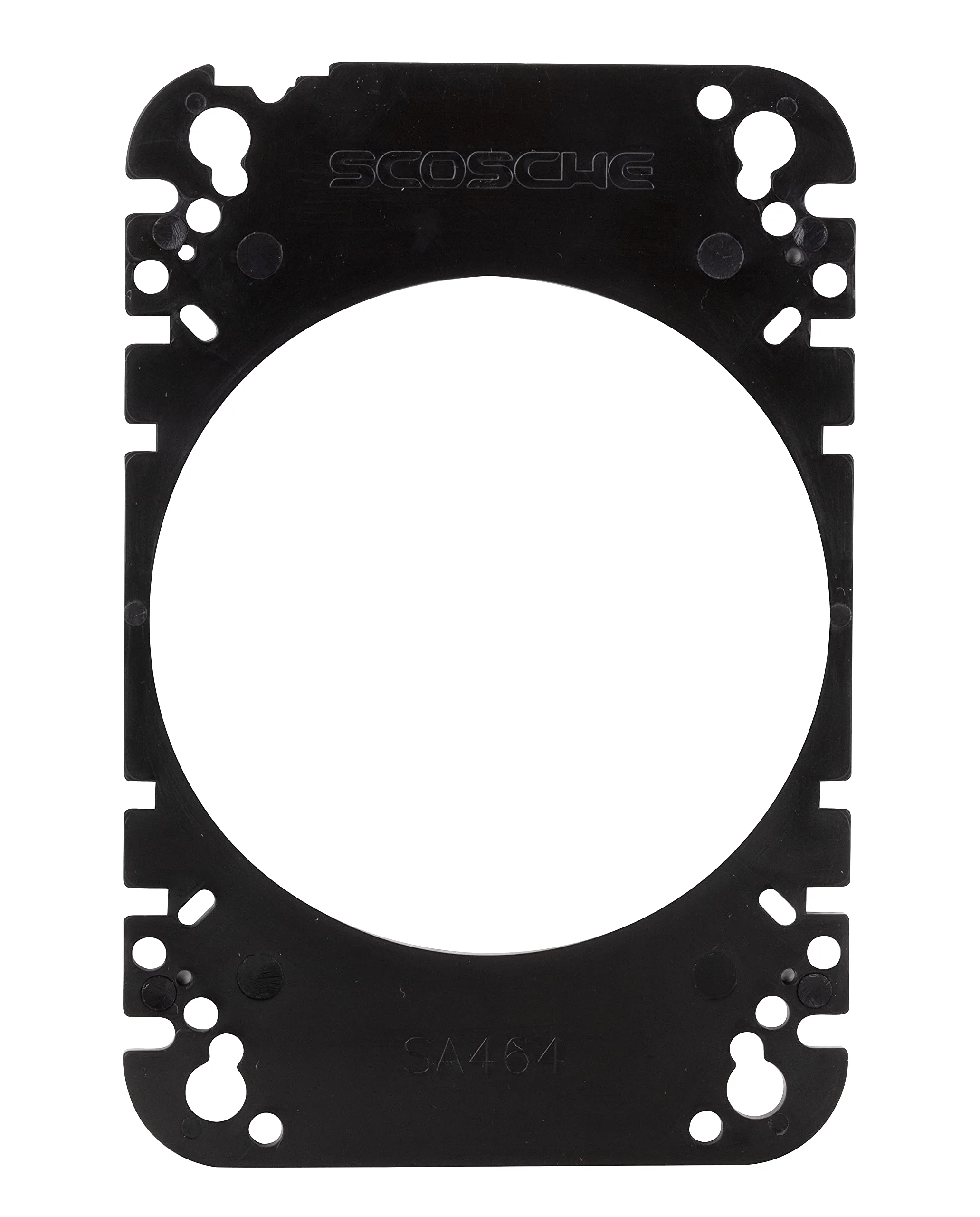 Scosche Compatible with Select Import and Domestic Vehicles Universal 4" x 6'' to 4" Speaker Adapters (1 Pair) SA464 Standard Packaging - Image 3
