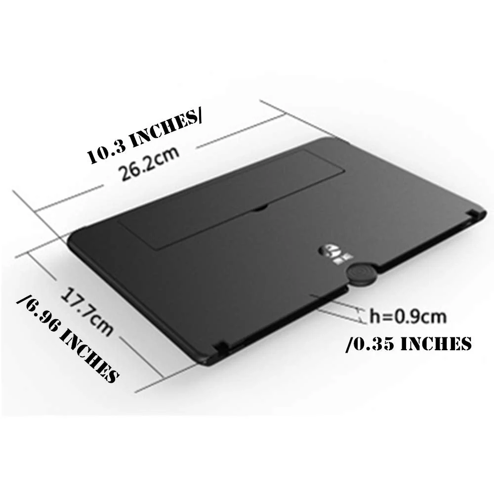 Screen Magnifier Amplifier,Boolian 3D HD New Phone Holder Screen Amplifier, Movie Video Phone Amplifier Screen Phone Projector for All Smartphones (Black) - Image 4