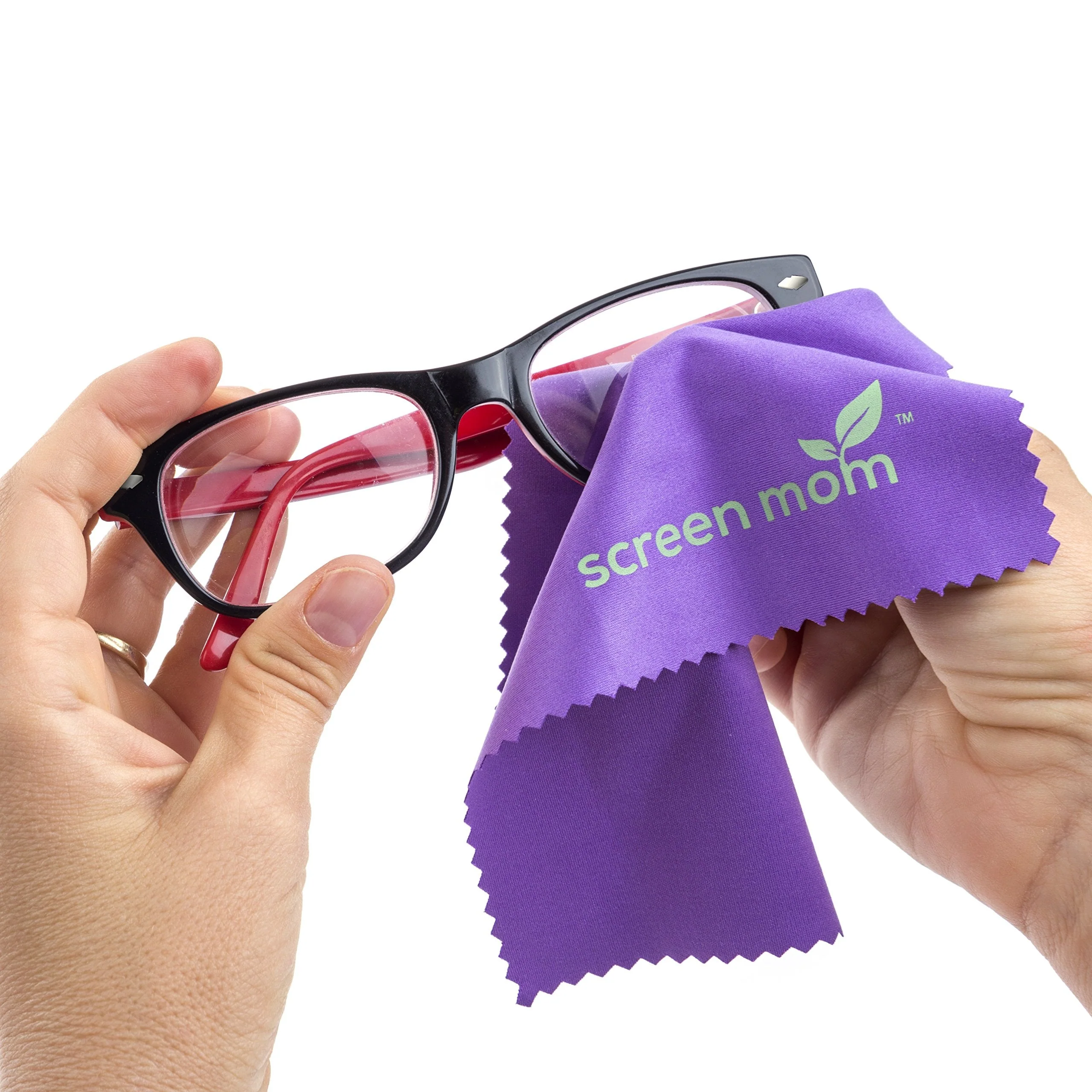 Screen Mom Screen Cleaner Home & Away Bundle – Designed for LED, LCD, Plasma, TV, iPad, Laptop, Computer Monitor, Tablets, Phones, & Eyeglasses - Includes 8oz & 2oz Bottle with 4 Microfiber Cloths - Image 6