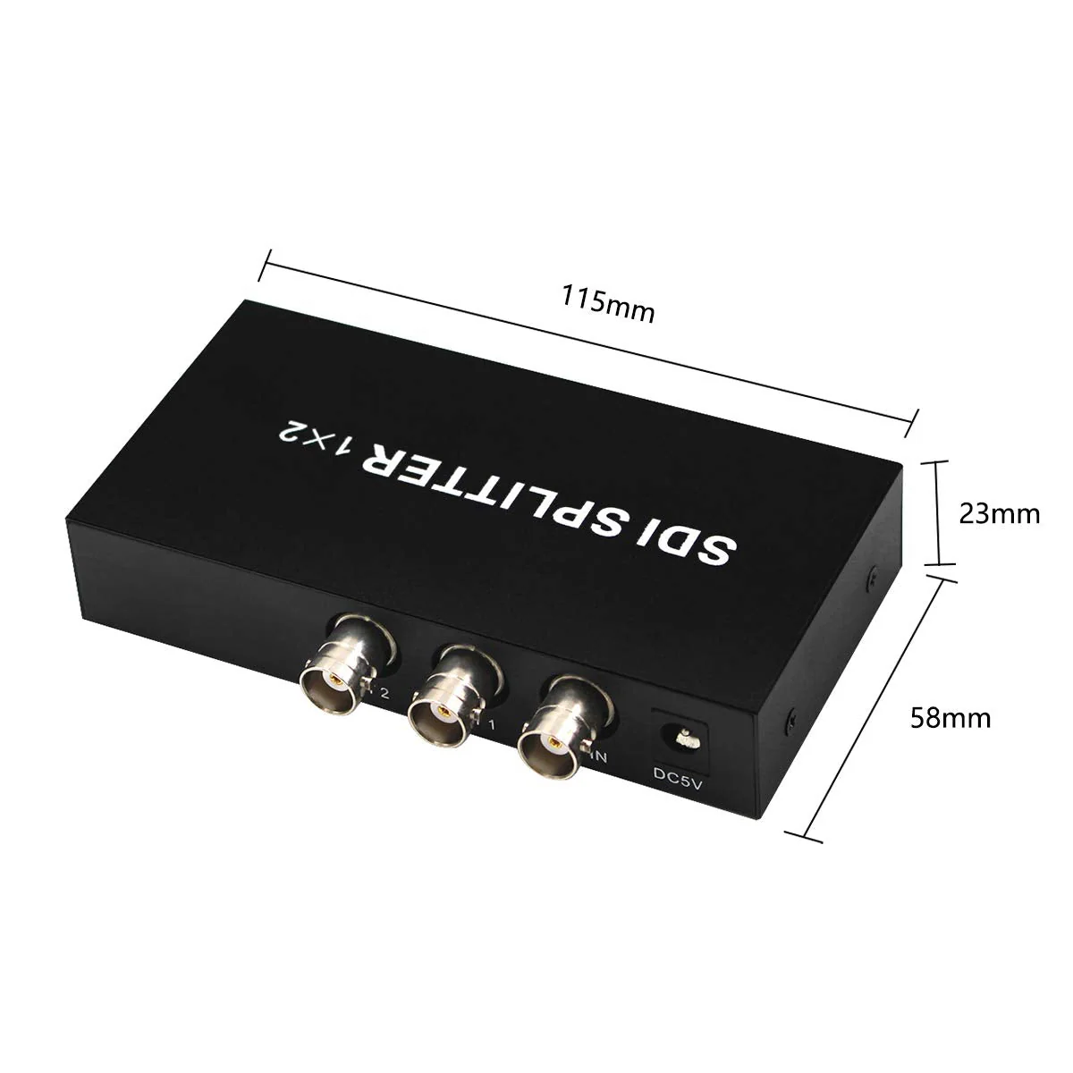 SDI Splitter 1x2 Multimedia Split SDI Extender 1 to 2 Ports Adapter Support 1080P TV Video for Projector Monitor Camera - Image 5