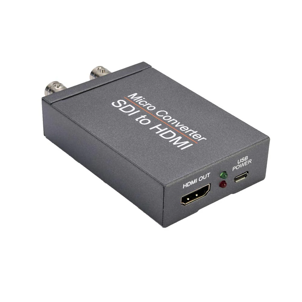 SDI to HDMI Converter, SDI to HDMI Audio De-embedder Support 3G-SDI, HD-SDI, SD-SDI Auto Format Detection and Stereo Audio De-embedder - Image 3