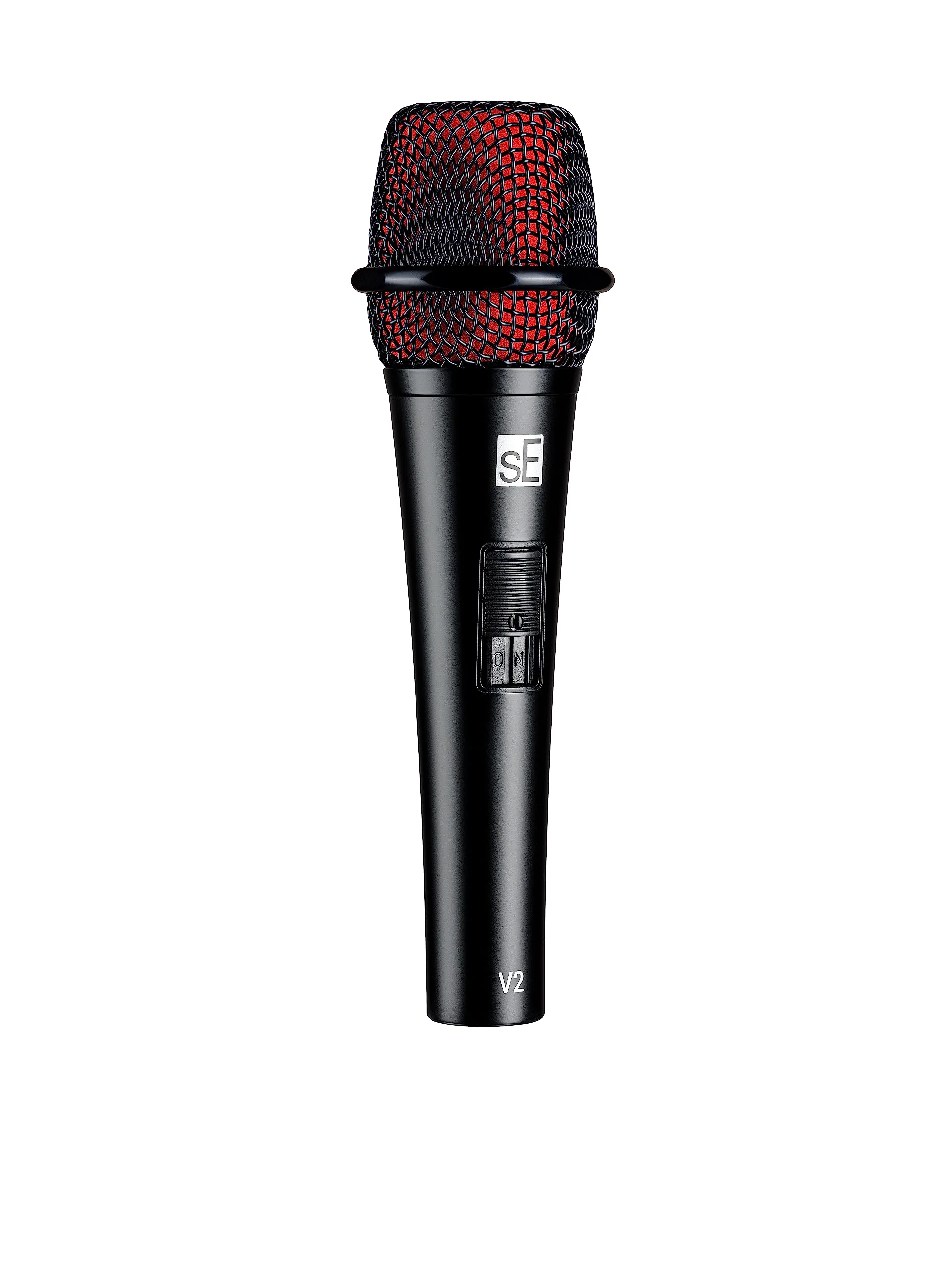 SE Electronics V2-SW-QTR Supercardioid Dynamic Handheld Microphone with On/Off Switch (Includes 15' Cable) - Image 2