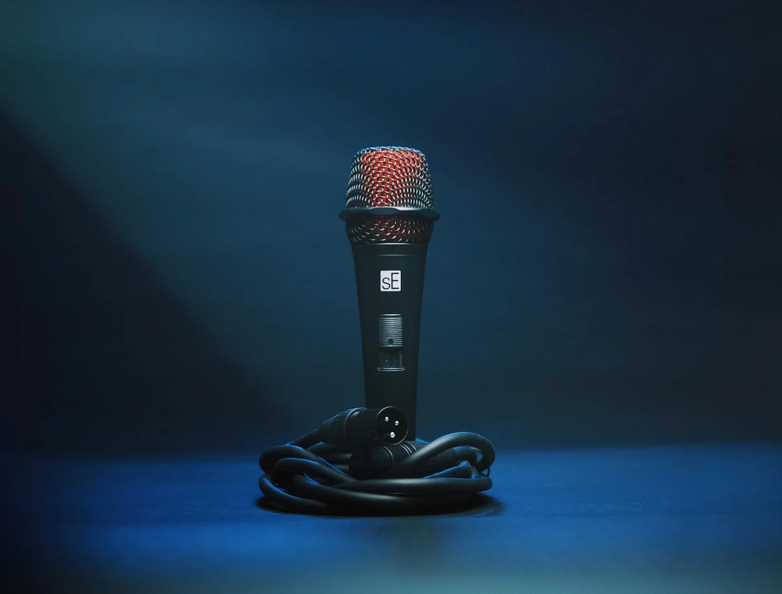 SE Electronics V2-SW-XLR Supercardioid Dynamic Handheld Microphone with On/Off Switch (Includes 15' Cable) - Image 7