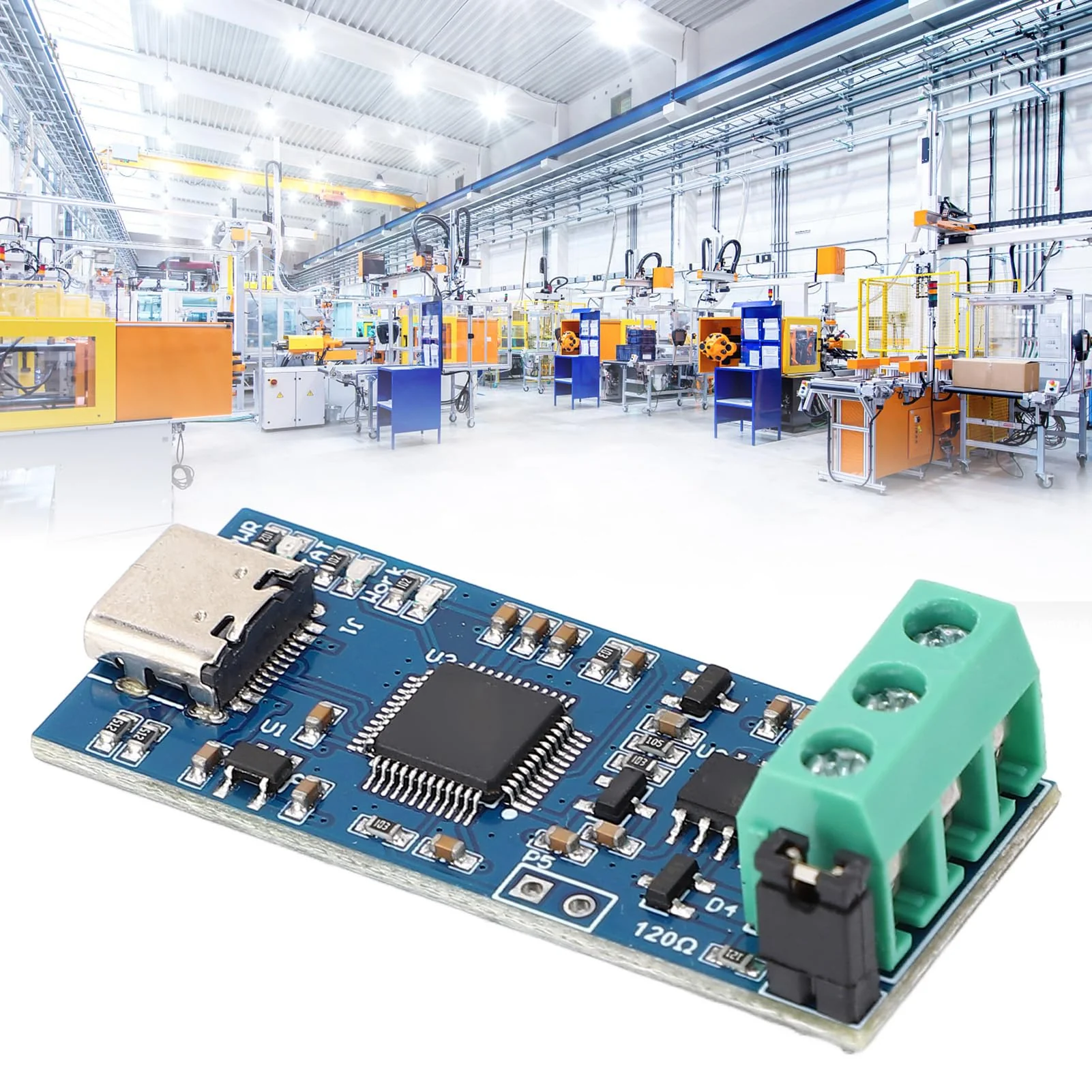 SEAFRONT USB to CAN Module Type C Power Supply Converter Adapter for CAN 2.0A CAN 2.0B CAN FD Protocol Bus Analyzer V2.0 LED Display High Performance - Image 9