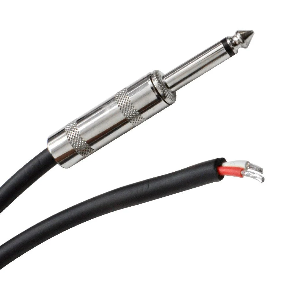Seismic Audio - QRW15 (4 Pack) - 15 Foot Raw Wire to 1/4" Speaker Cable - 16 Guage - PA/DJ/Home Audio 15 Feet - Image 3