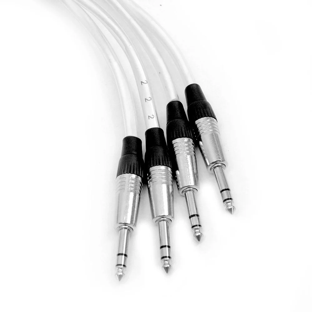 Seismic Audio - SAST-4-8-7 - 4 Channel 1/4" TRS Insert Snake Cable to 8 1/4" TS - 7 Feet 7 Foot - 4 TRS x 8 TS - Image 2