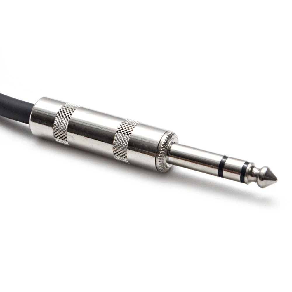Seismic Audio - SATRXL-F6-6 Pack of Black 6' XLR Female to 1/4" TRS Patch Cable 6 Foot - Image 4