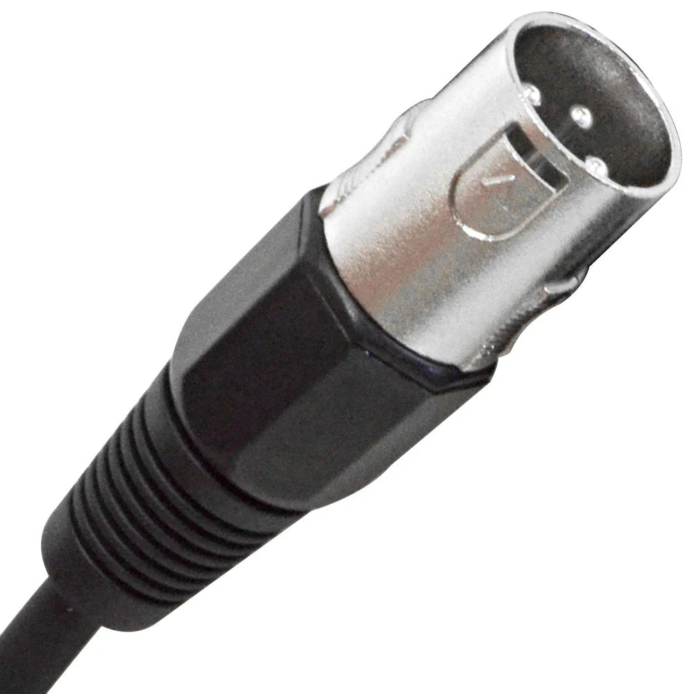 Seismic Audio - SATRXL-M2-Multi - 8 Pack of 2 Foot Multi-Color XLR Male to 1/4 Inch TRS Patch Cables 2' Pro Audio Balanced XLR-M to 1/4" Patch Cords DJ - Image 4