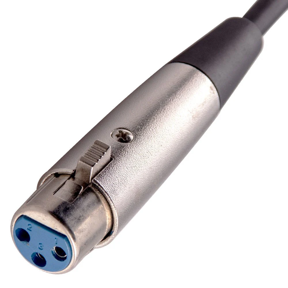 Seismic Audio - SAXLRC1-6 Pack of XLR Female RCA Male 1' Patch Cables 6 Pack - Image 3