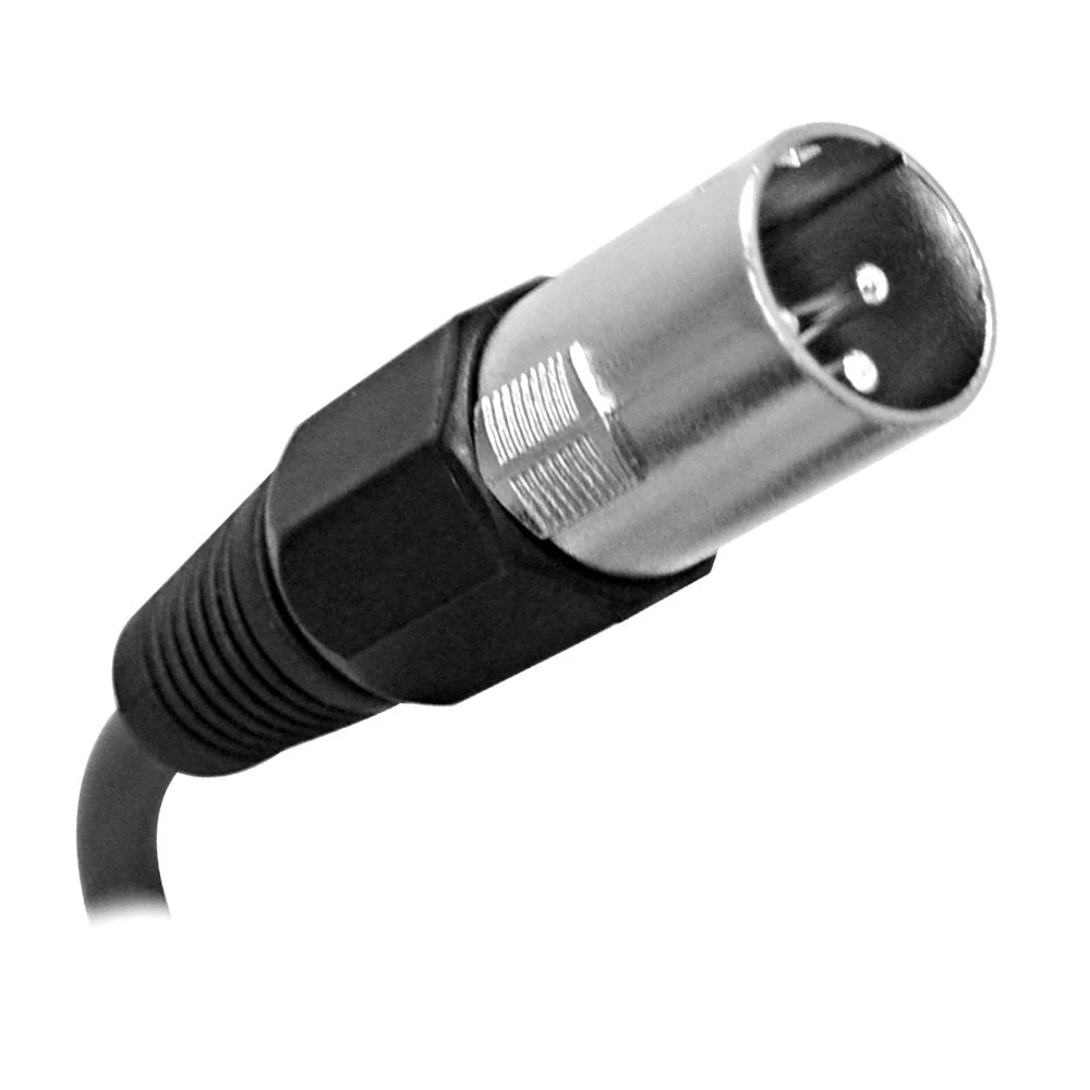 Seismic Audio - SAXLX-25 - 25' Yellow XLR Male to XLR Female Microphone Cable - Balanced - 25 Foot Patch Cord - Image 2