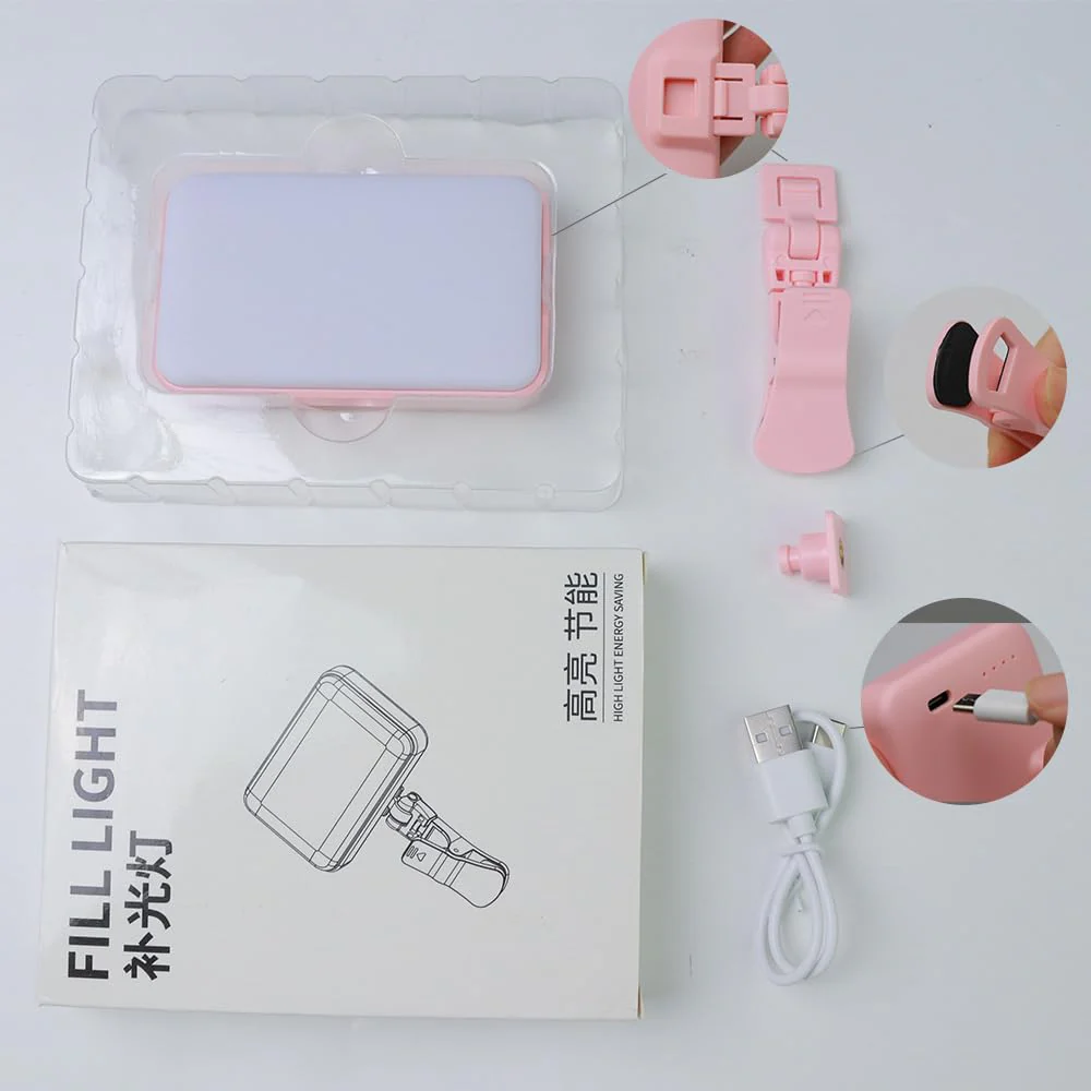 Selfie Light for Phone, 66 LED Phone Light with Rechargeable Clip and Adjusted 3 Light Modes, 2000mAh Video Light for iPhone iPad, Laptop, Makeup, TikTok, Selfie, Vlog, Video Conference white - Image 9