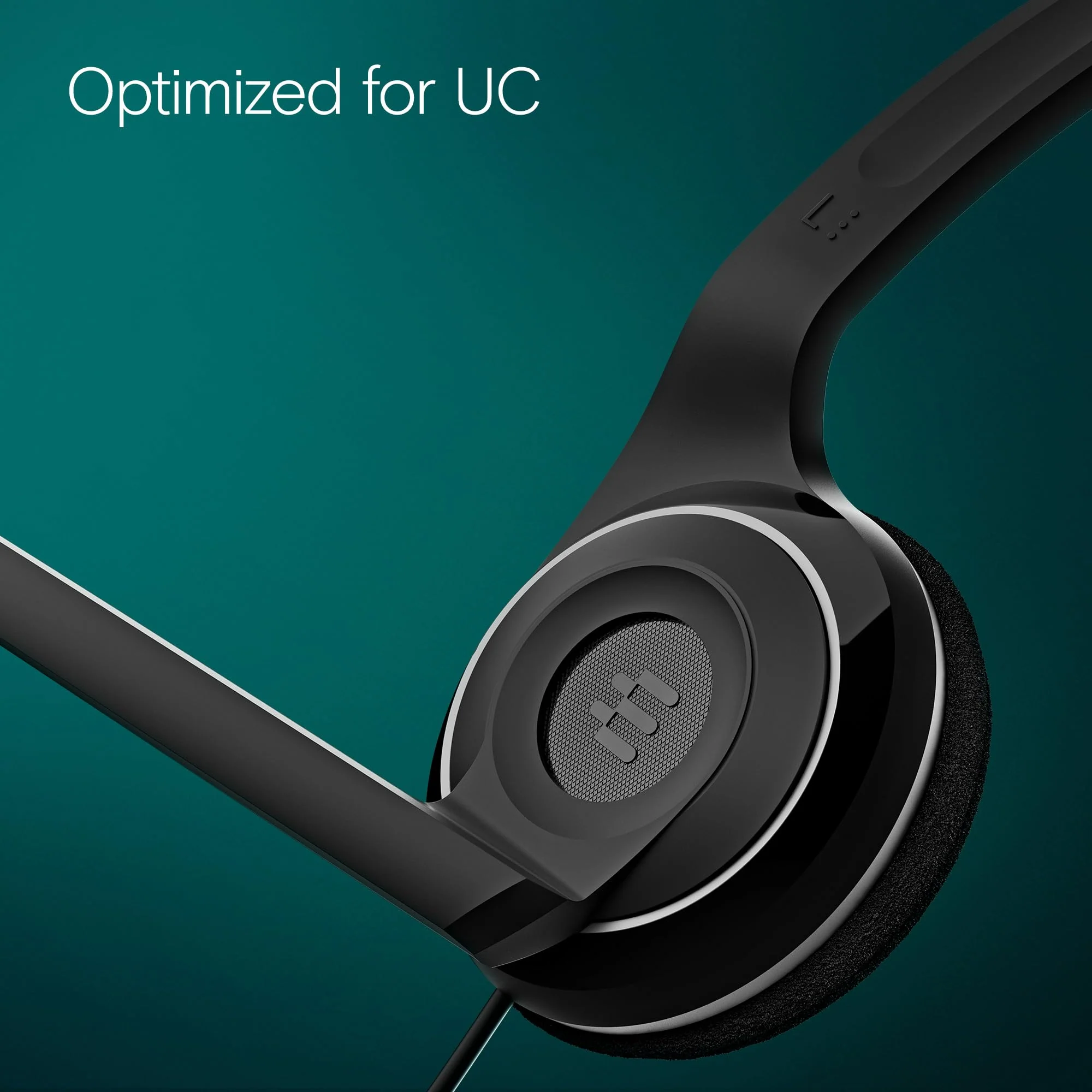 Sennheiser PC 3 Chat - Durable On-Ear Wired Headset - Noise Cancelling Microphone for Casual Gaming and Easy Connectivity - Lightweight Stereo Quality Sound - Great for Internet Telephony & E-Learners Standard Packaging - Image 4