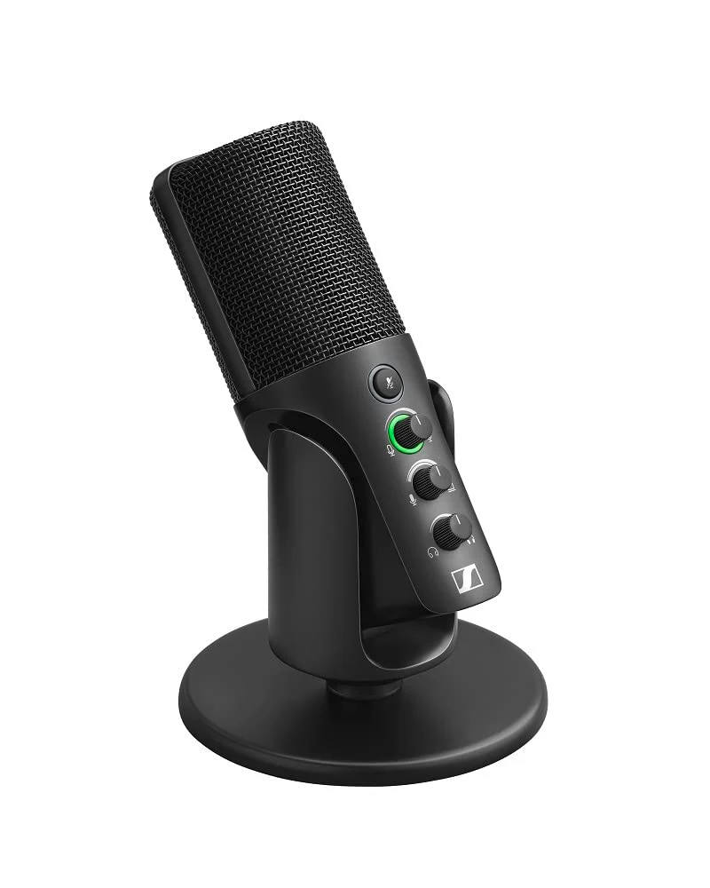 SENNHEISER Professional Profile - USB Cardioid Condenser Microphone & Table Stand, 1.2 m USB-C Cable - Mute Button, Built-in Headphone Jack, Gain, Mix & Volume Control, for PC & Mac,Black Profile Mic - Image 3