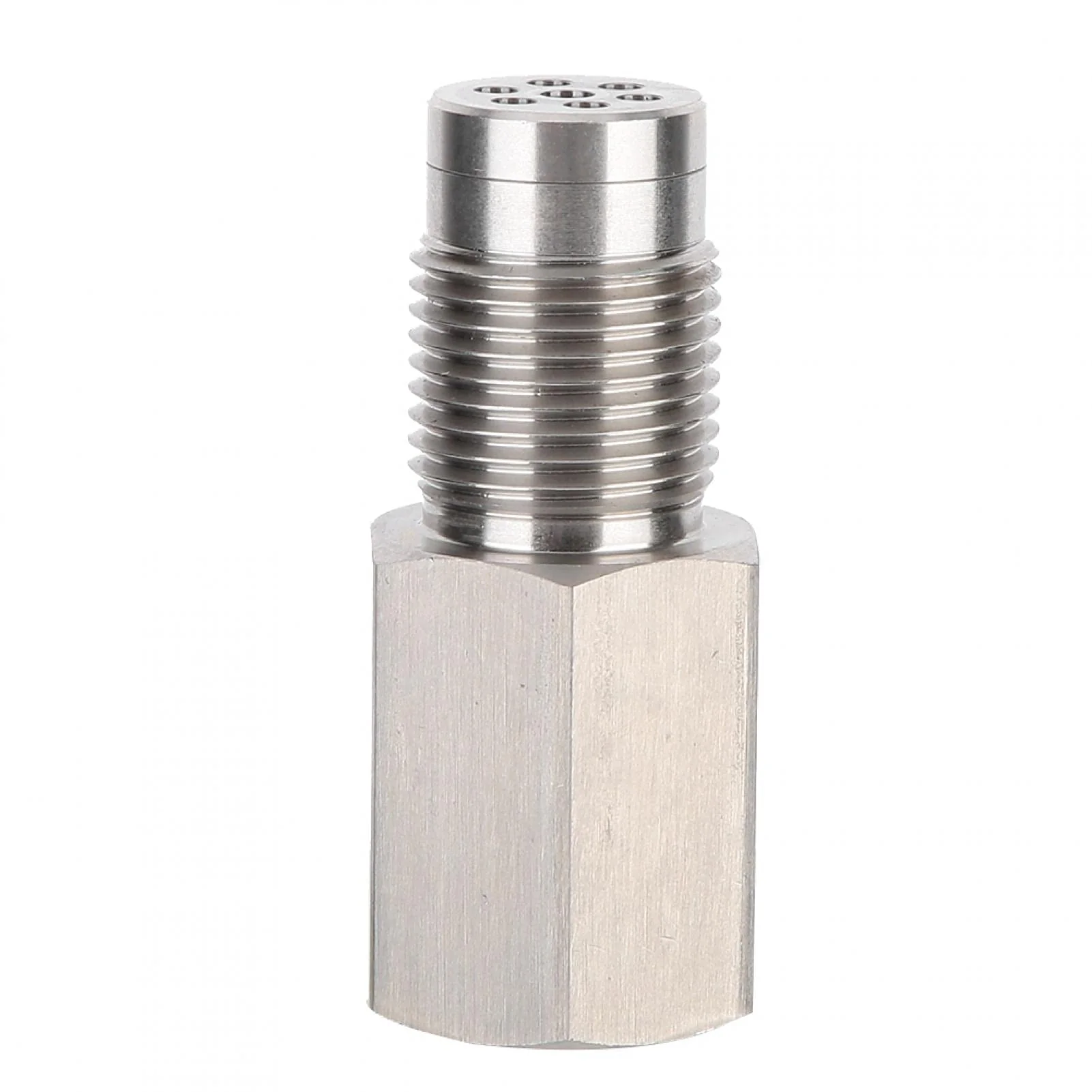 Sensor Oxigeno + Stainless Steel O2 Sensor Protective Case Plug Adapter with Mini Catalytic Converter M18 x 1.5 - Image 4
