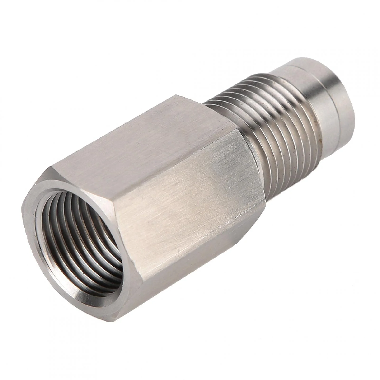 Sensor Oxigeno + Stainless Steel O2 Sensor Protective Case Plug Adapter with Mini Catalytic Converter M18 x 1.5 - Image 6