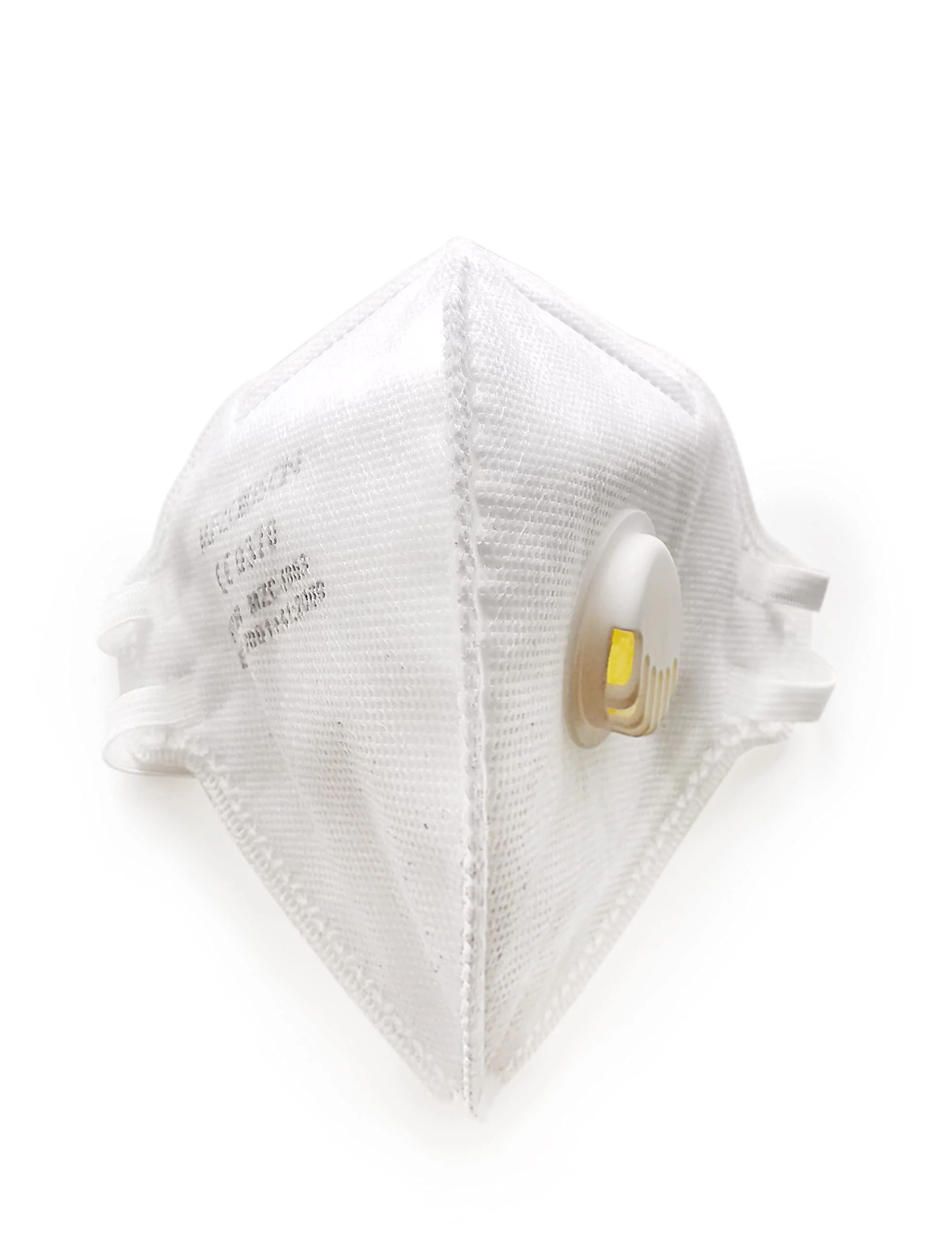 SESCO Certified Disposable Respirator Mask with Valve and Headband FFP3 foldable with valve and headband - Image 2