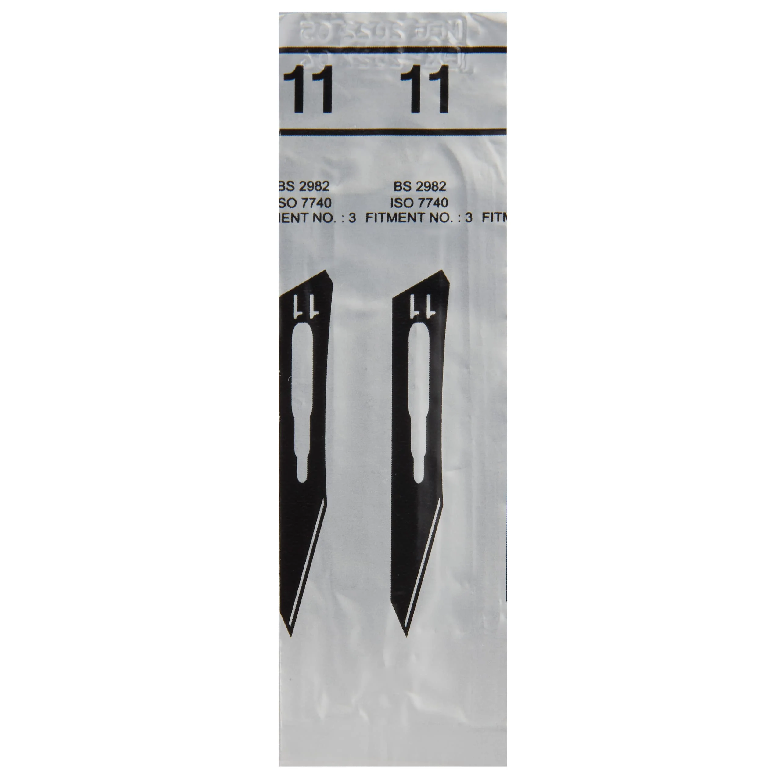Set of 10 Sterile Scalpel Blades Figure 11 Made of Carbon Steel - Replacement Blades + 1 x Shehadeh - Scalpel Holder - Stainless Steel - Image 3