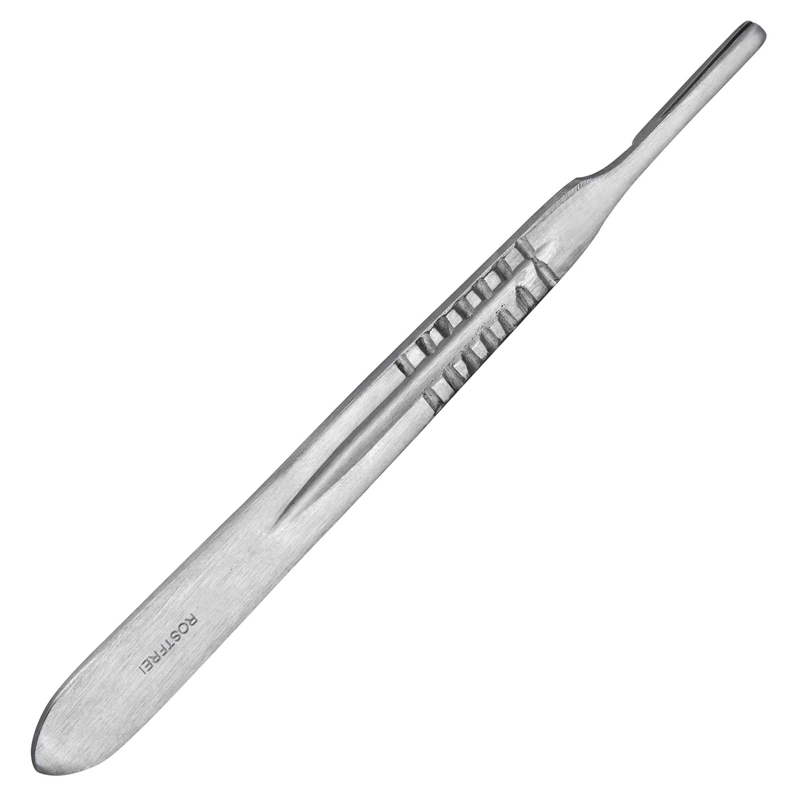 Set of 10 Sterile Scalpel Blades Figure 23 Made of Carbon Steel - Replacement Blades + 1 x Shehadeh - Scalpel Holder - Stainless Steel - Image 4