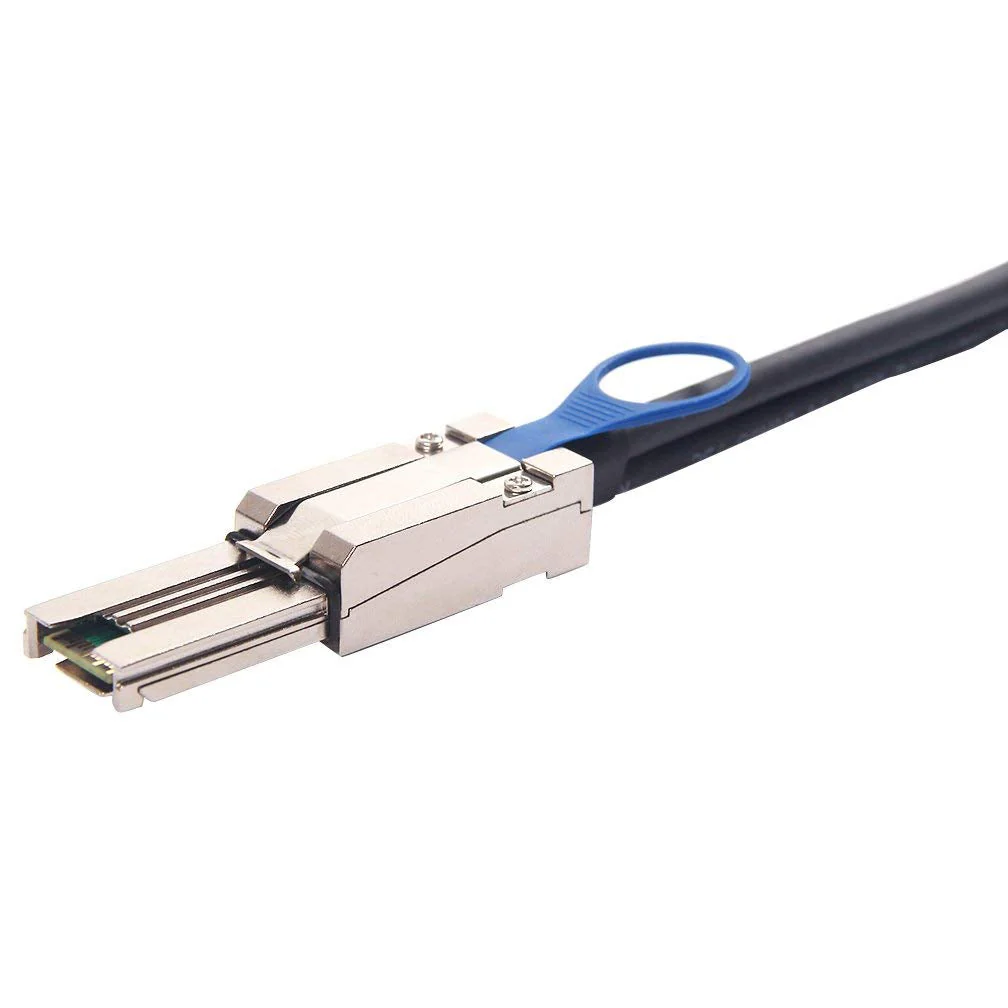 SFF-8088 to SFF-8088 External Mini SAS HD Cable, 3G/6Gbps SAS2.0 26Pin Hybrid Cable Attached SCSI for Raid Systems, DAS, External Storage Systems and Servers, 100-Ohm, 1-m(3.3ft) SFF-8088 to SFF-8088 1m - Image 3