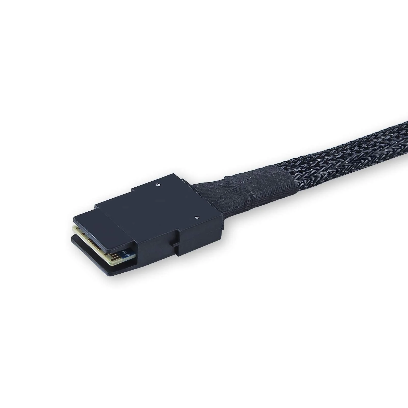 SFF-8643 to SFF-8087 Internal Mini SAS HD Cable, Compatible with Raid Controller Hard Drive, 100-Ohm, 1-m(3.3ft), 2 Pack Straight 1m - Image 5