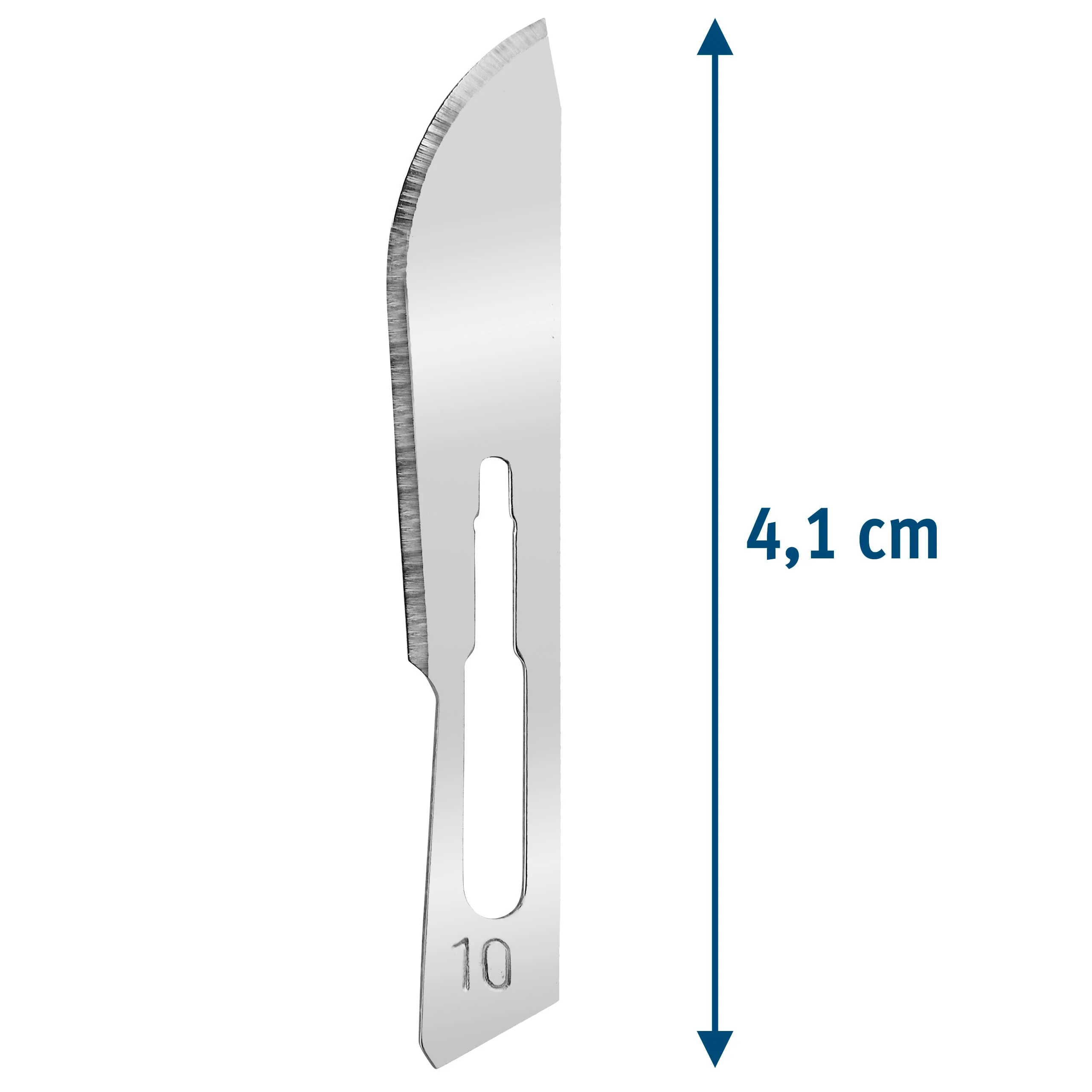 Shehadeh - Pack of 100 Sterile Scalpel Blades Figure 10 for Scalpel Holder No. 3 - Extremely Sharp - Image 2