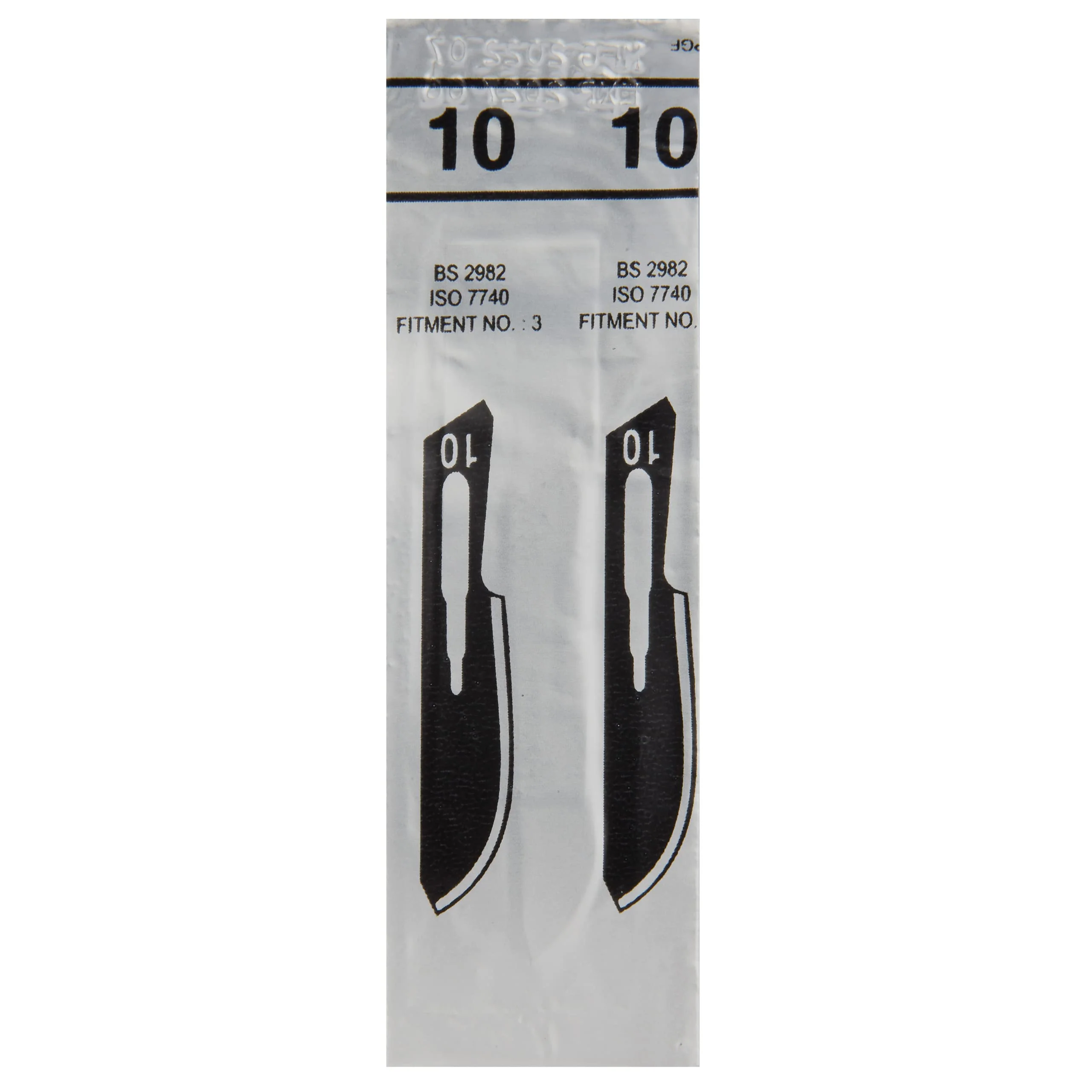 Shehadeh - Pack of 100 Sterile Scalpel Blades Figure 10 for Scalpel Holder No. 3 - Extremely Sharp - Image 3